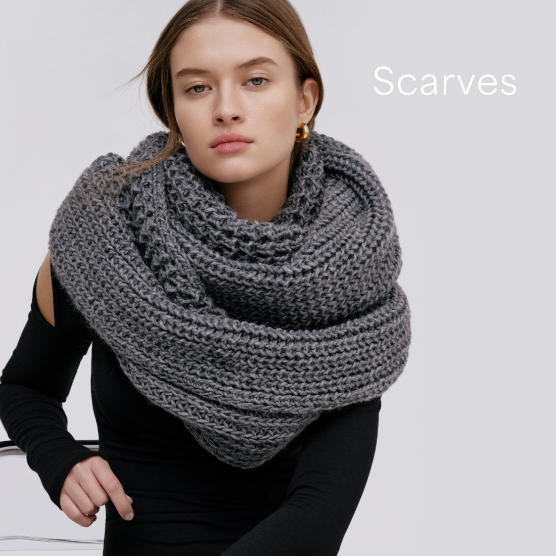 Chunky and Oversized Wool Scarves | Marcella