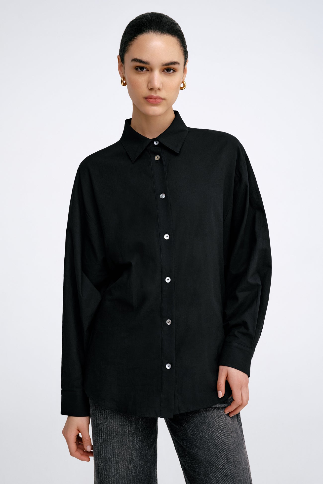 oversized black dress shirt Amazon.com: VIPWOLF Men's Oversized Dress Shirts Button Down Long Sleeve  Casual Baggy Shirt Black Small : Clothing, Shoes & Jewelry