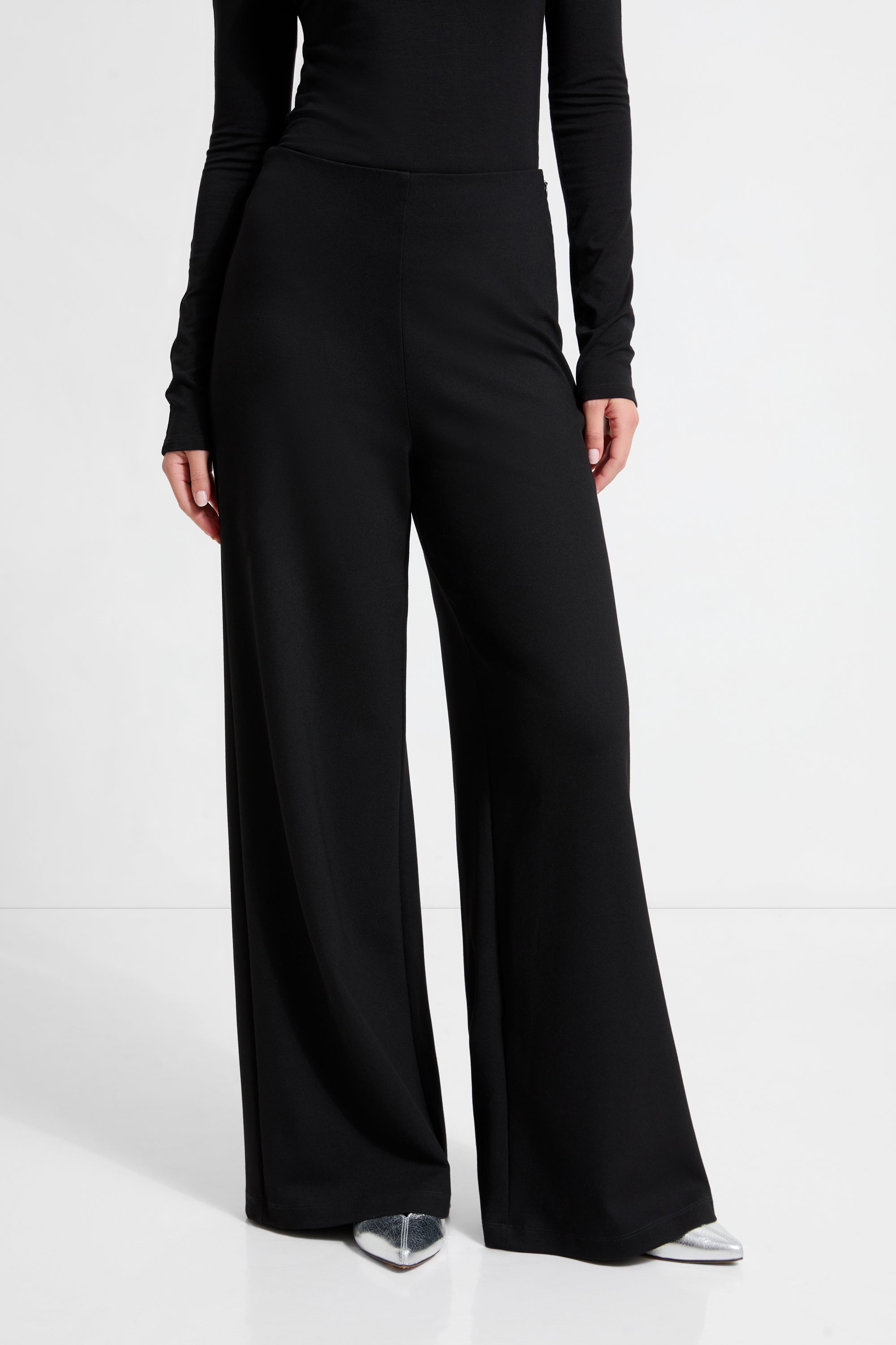 sachin and babi light blue dress Marcella | Stockton Pants in Black | Women's Size 2XL | Ponte