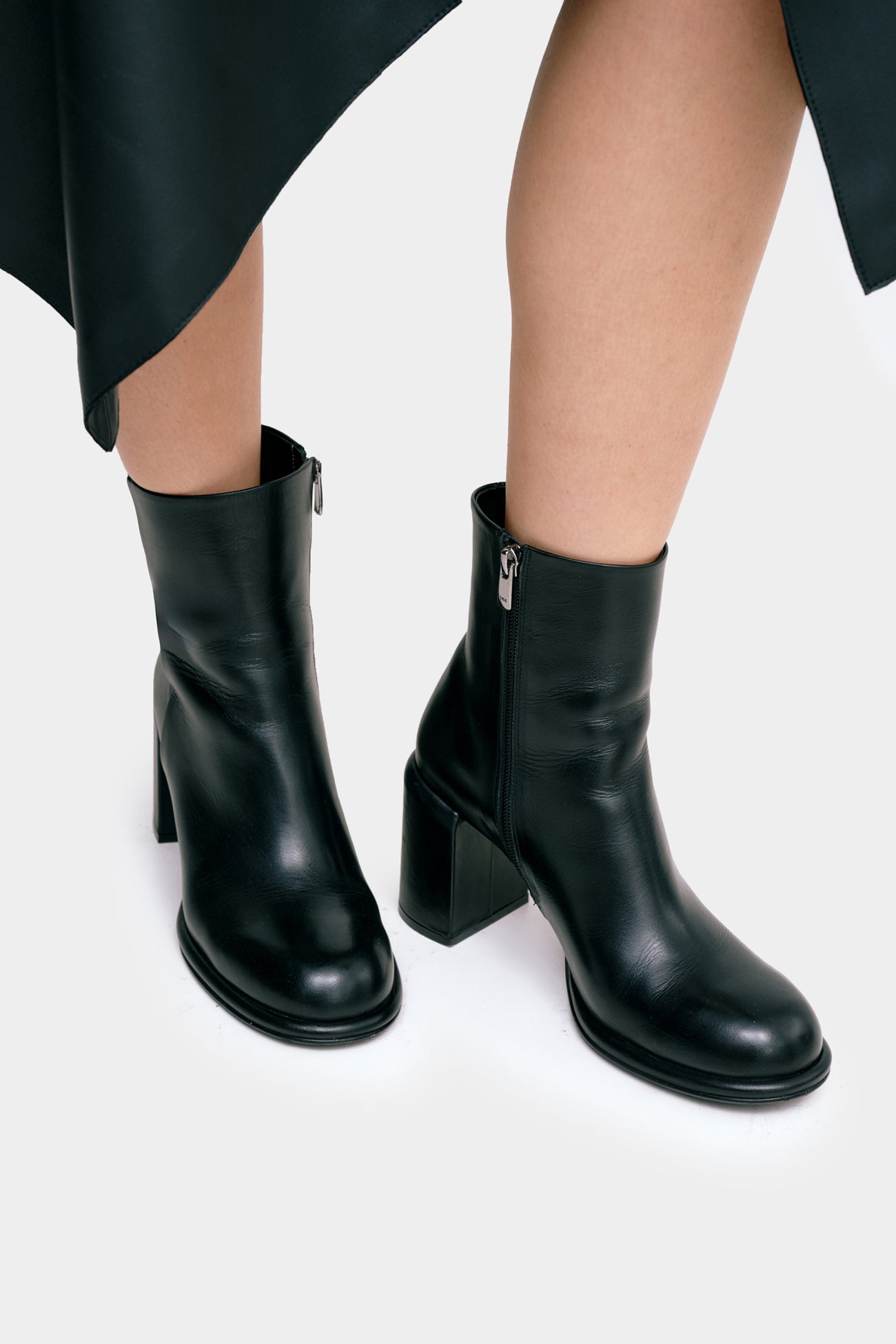 High-Heeled Black Ankle Boot Marceline Boots Marcella