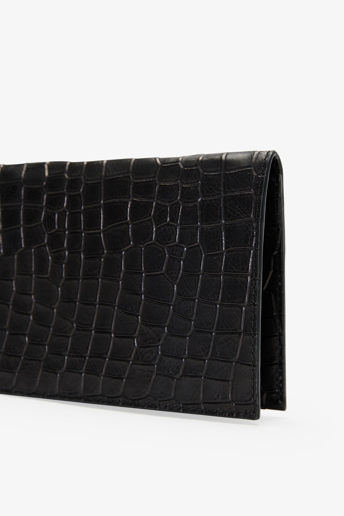#Black Croc Print