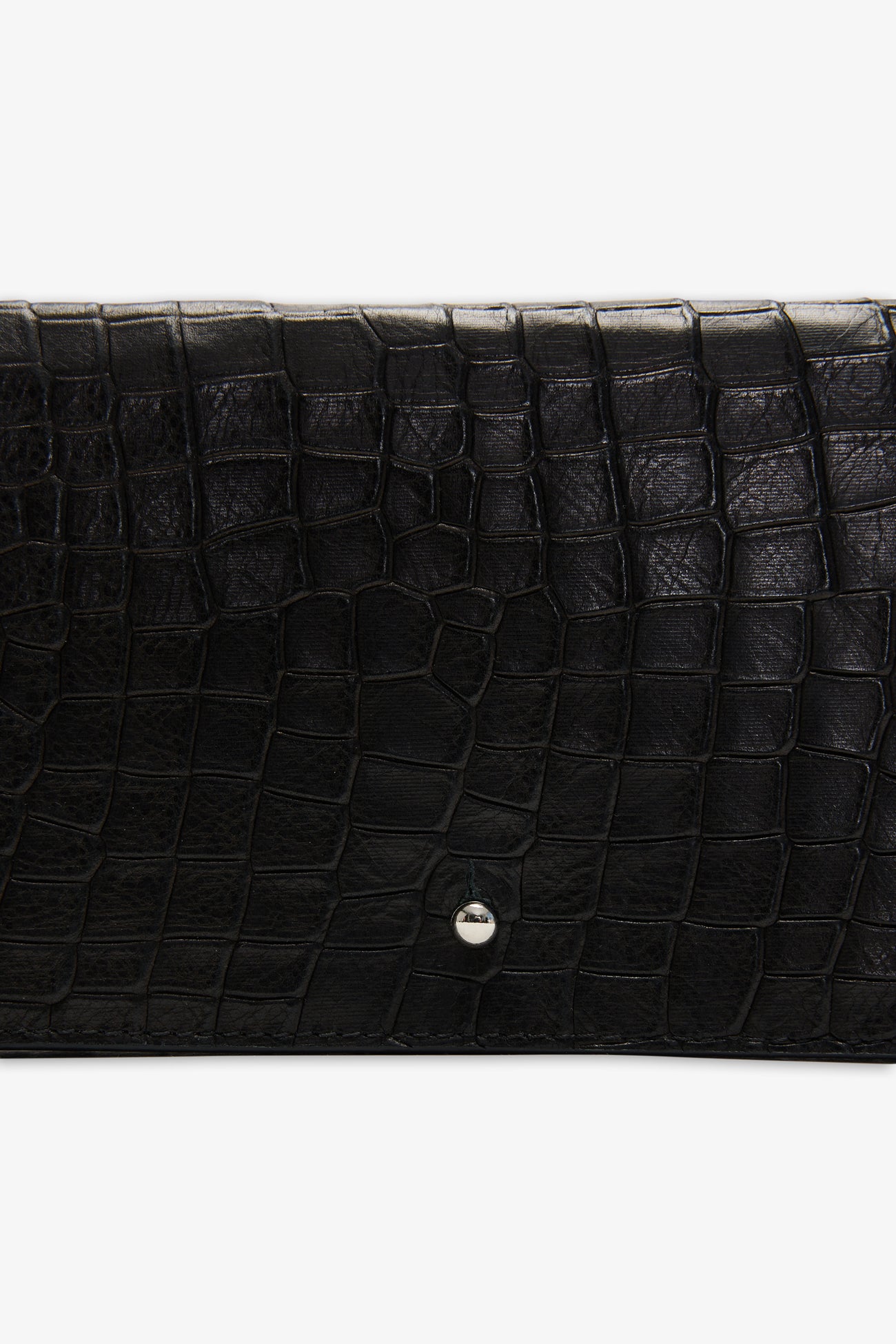 #Black Croc Print