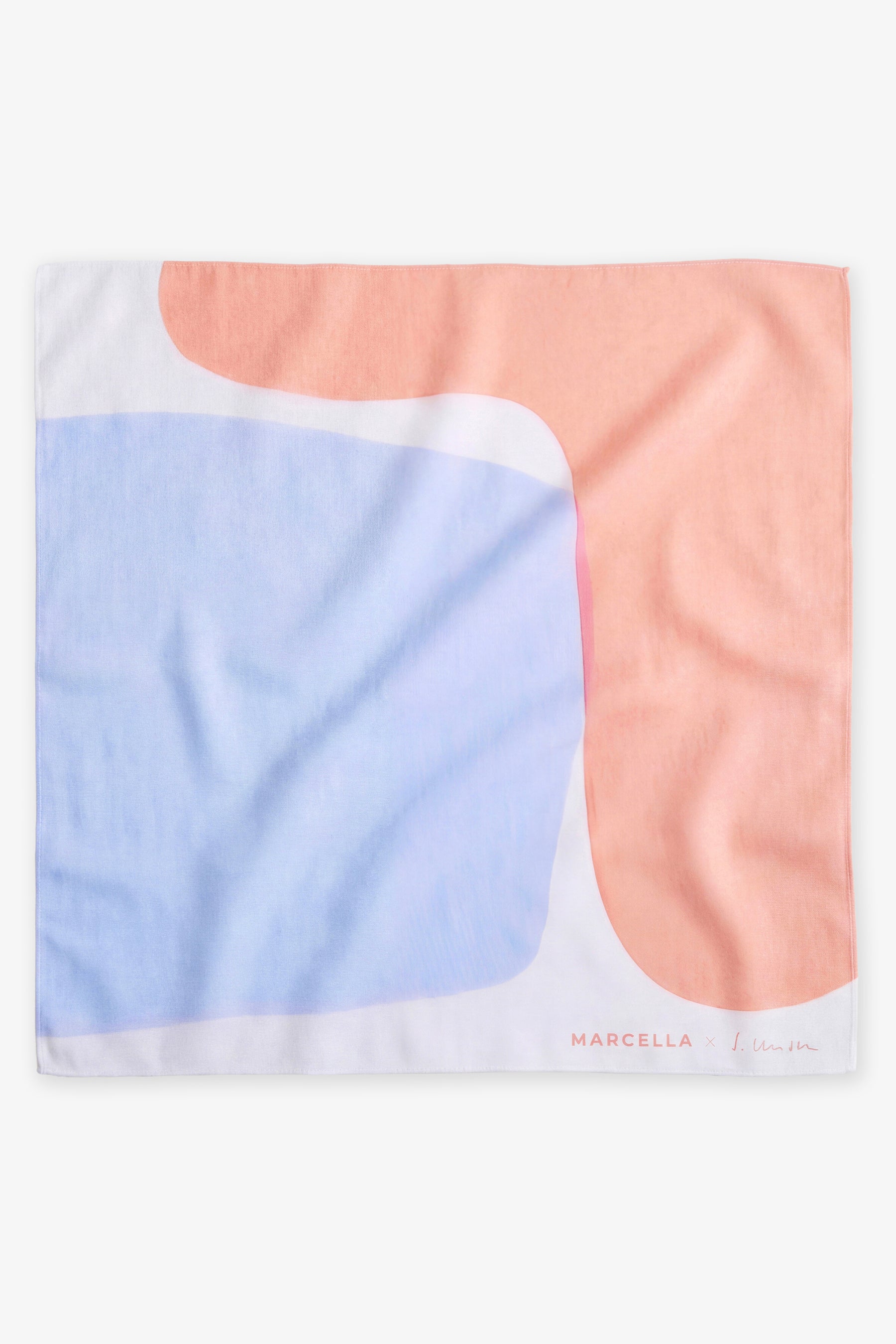 #Blue with Peach