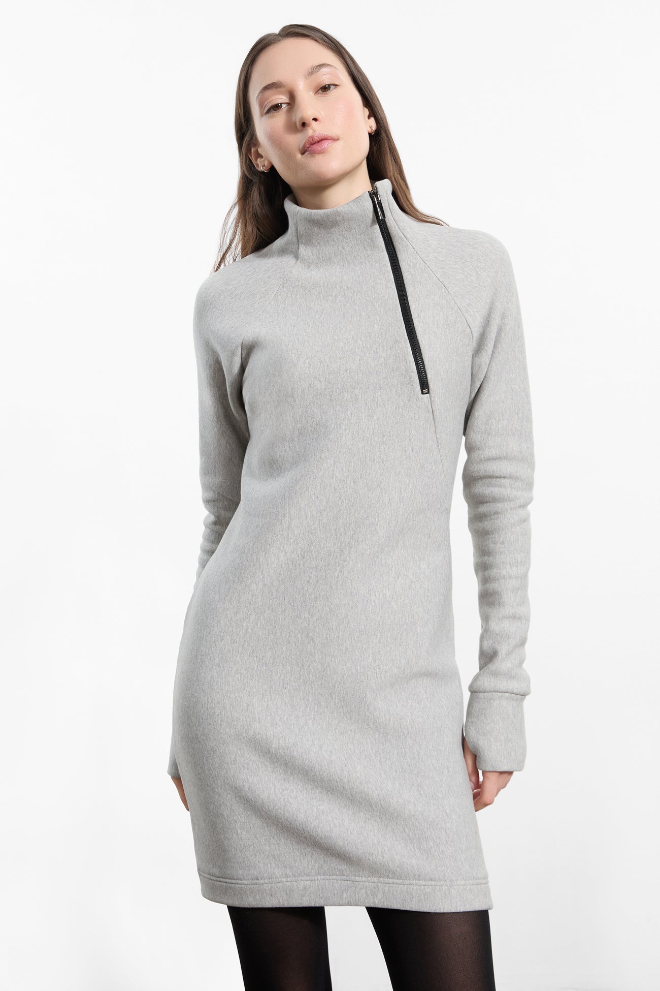 Marcella Women's Alani Sweatshirt Dress - Gray - Size XS