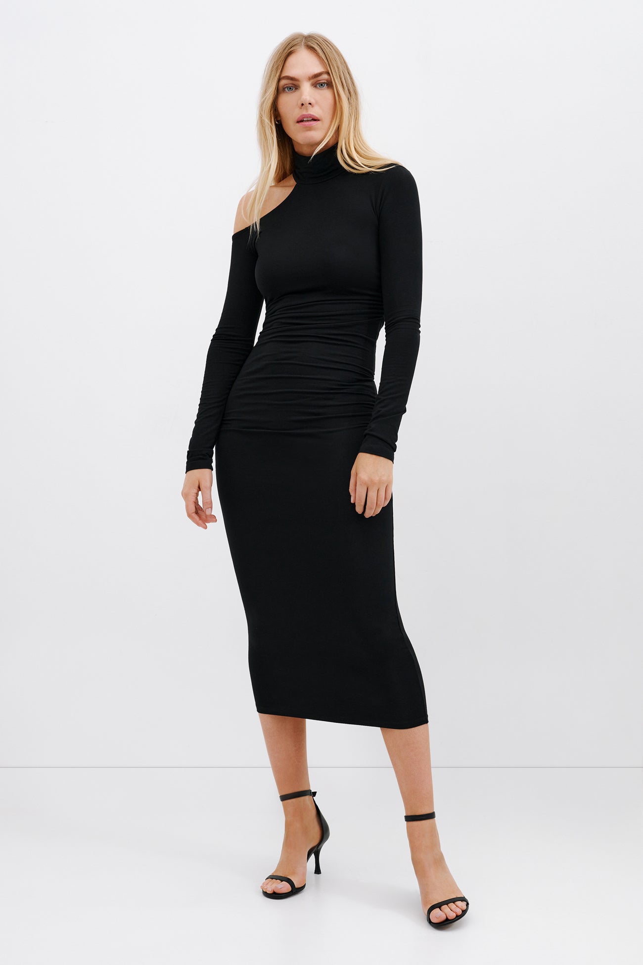 sustainable midi dress for women Sustainable Linen Dress