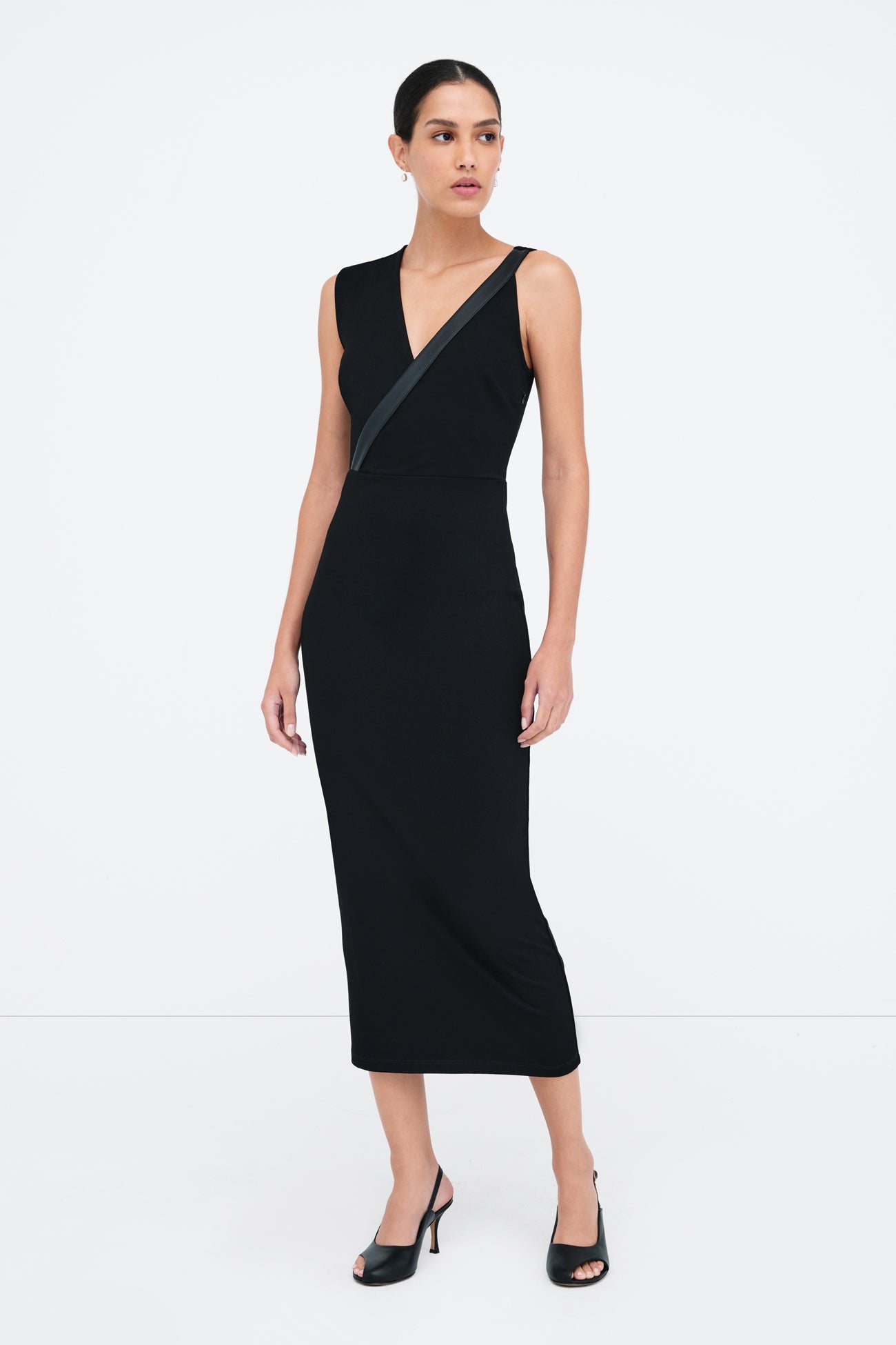 knee length dresses for ladies Marcella Carlton Midi Dress