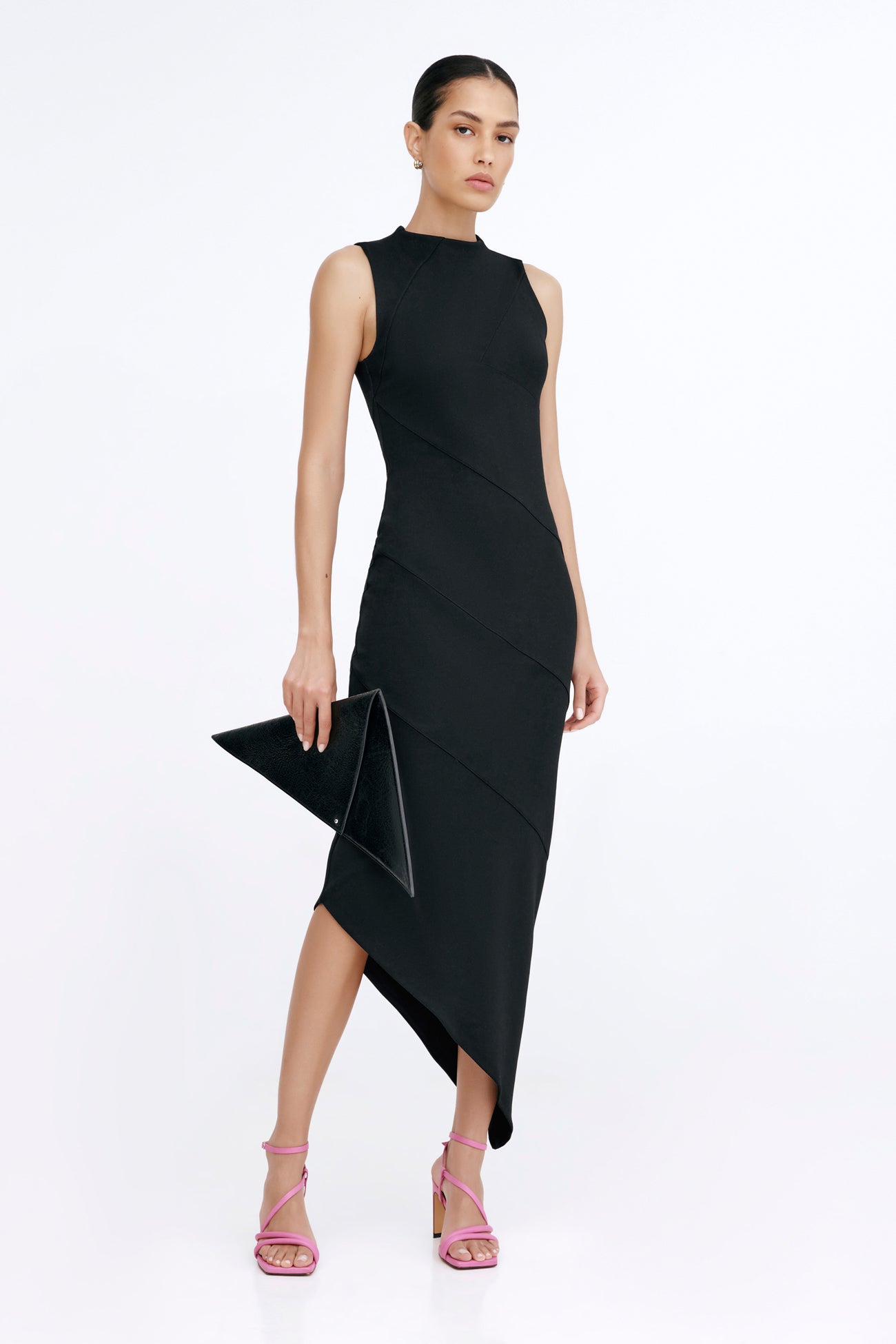 Marcella | Peyton Sleeveless Dress in Black | Women's Size Small | Ponte | Spring And Summer Clothing Marcella | Peyton Sleeveless Dress in Black | Women's Size Small | Ponte | Spring And Summer Clothing