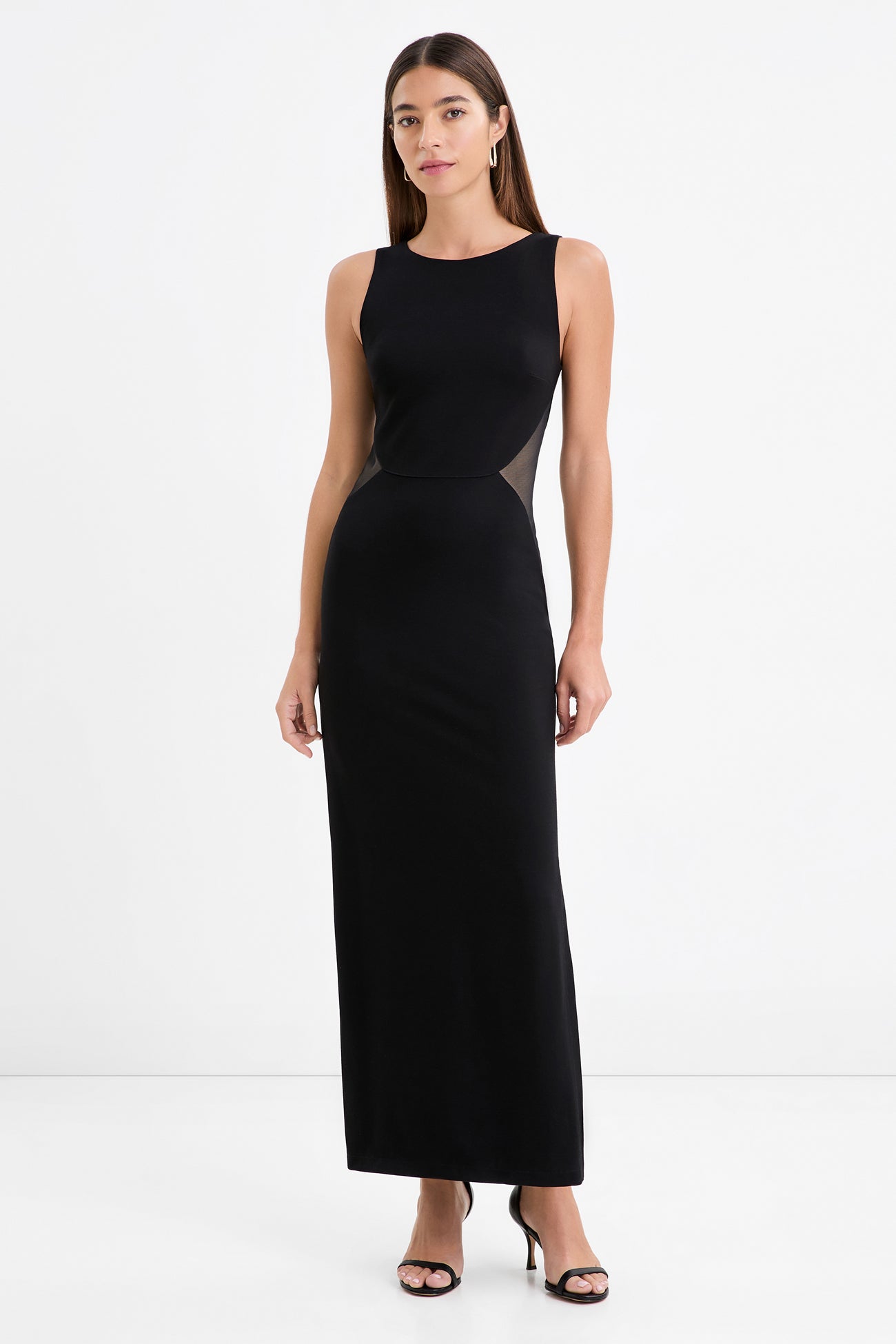 Marcella | Summit Dress - XL | Black Column Silhouette Dress | Waist-Shaping Dress Marcella | Summit Dress - XL | Black Column Silhouette Dress | Waist-Shaping Dress
