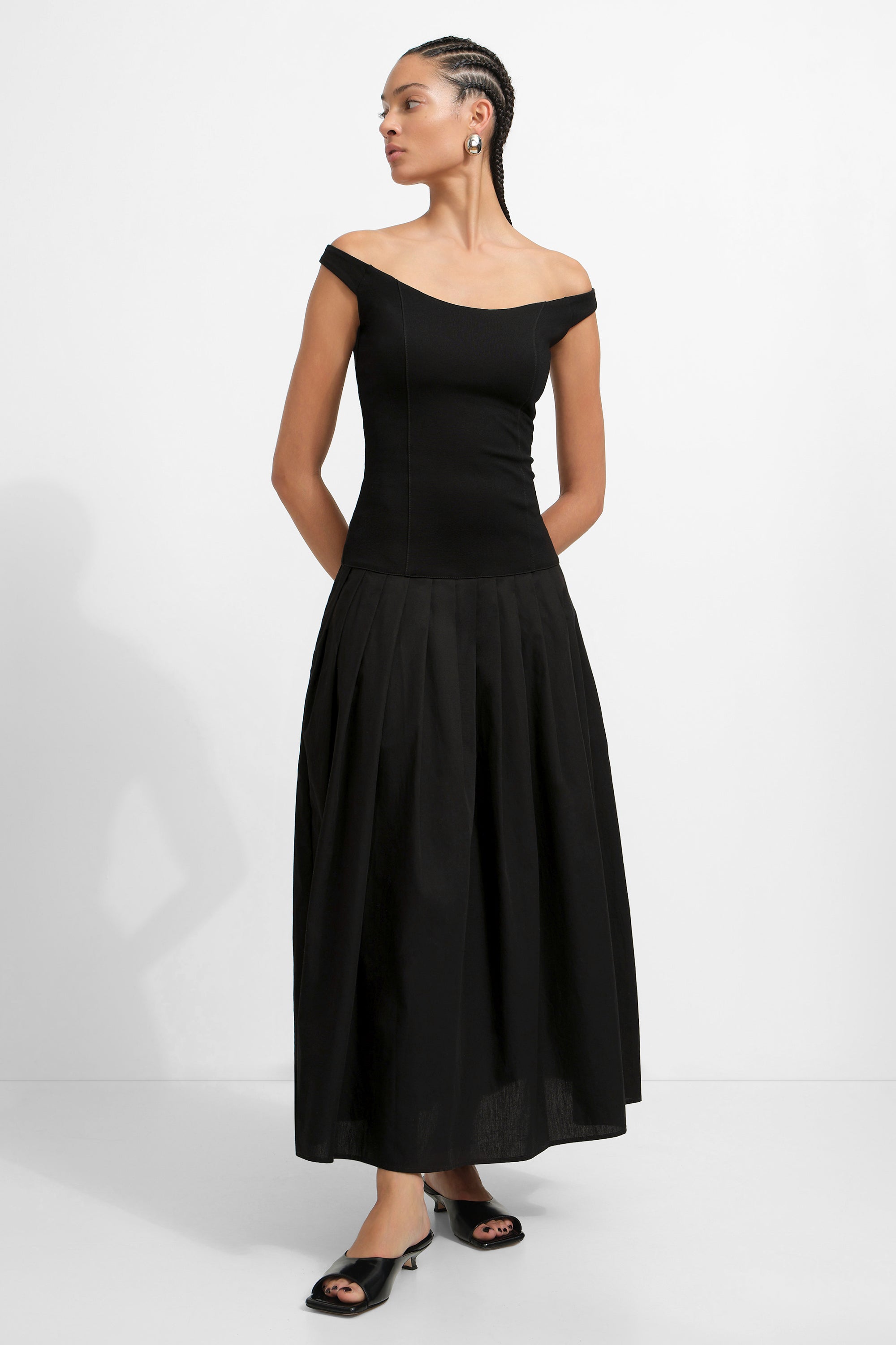 Marcella | Selene Dress in Black | Women's Size Large | Ponte | Spring And Summer Clothing Marcella | Selene Dress in Black | Women's Size Large | Ponte | Spring And Summer Clothing