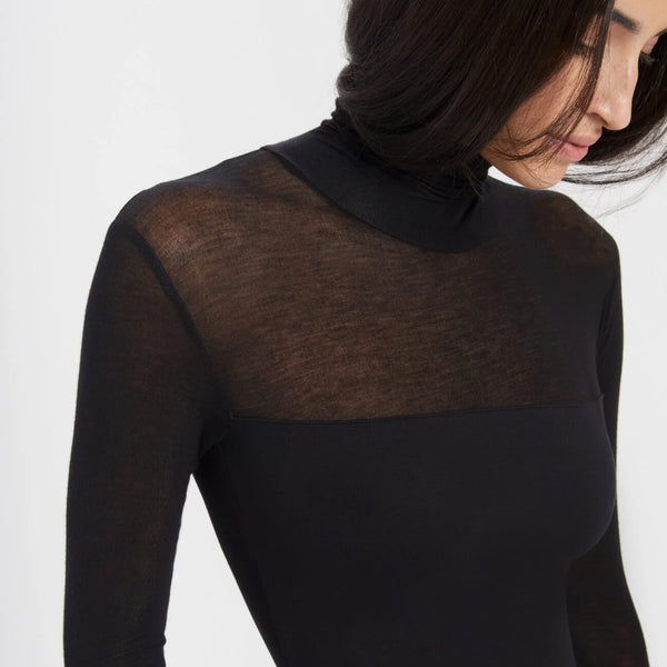 Black Turtleneck Nirvana: Five Ways To Wear The Cara Top.