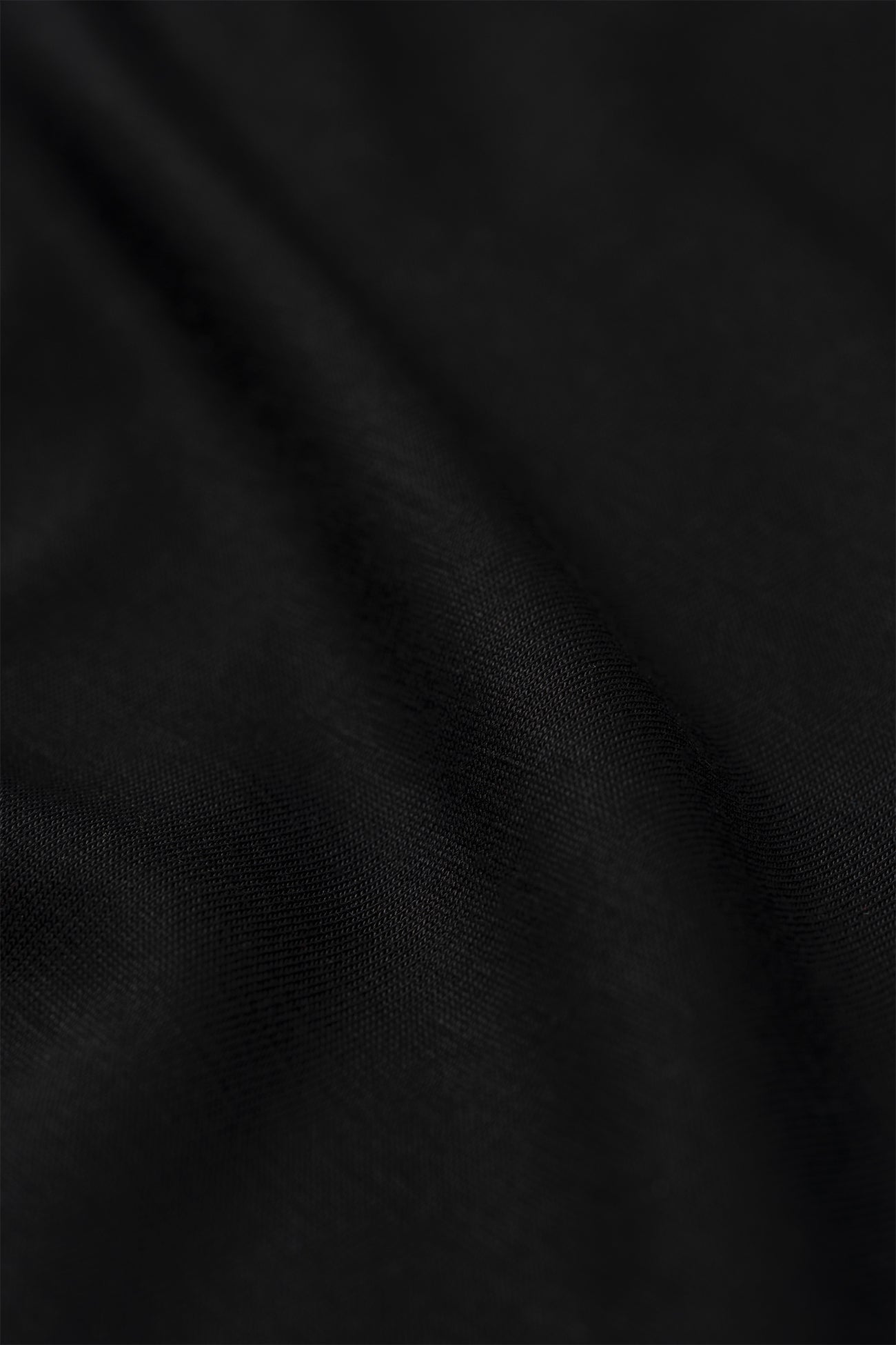 Maru Top | Black Sustainable European Jersey Mesh-Back Top