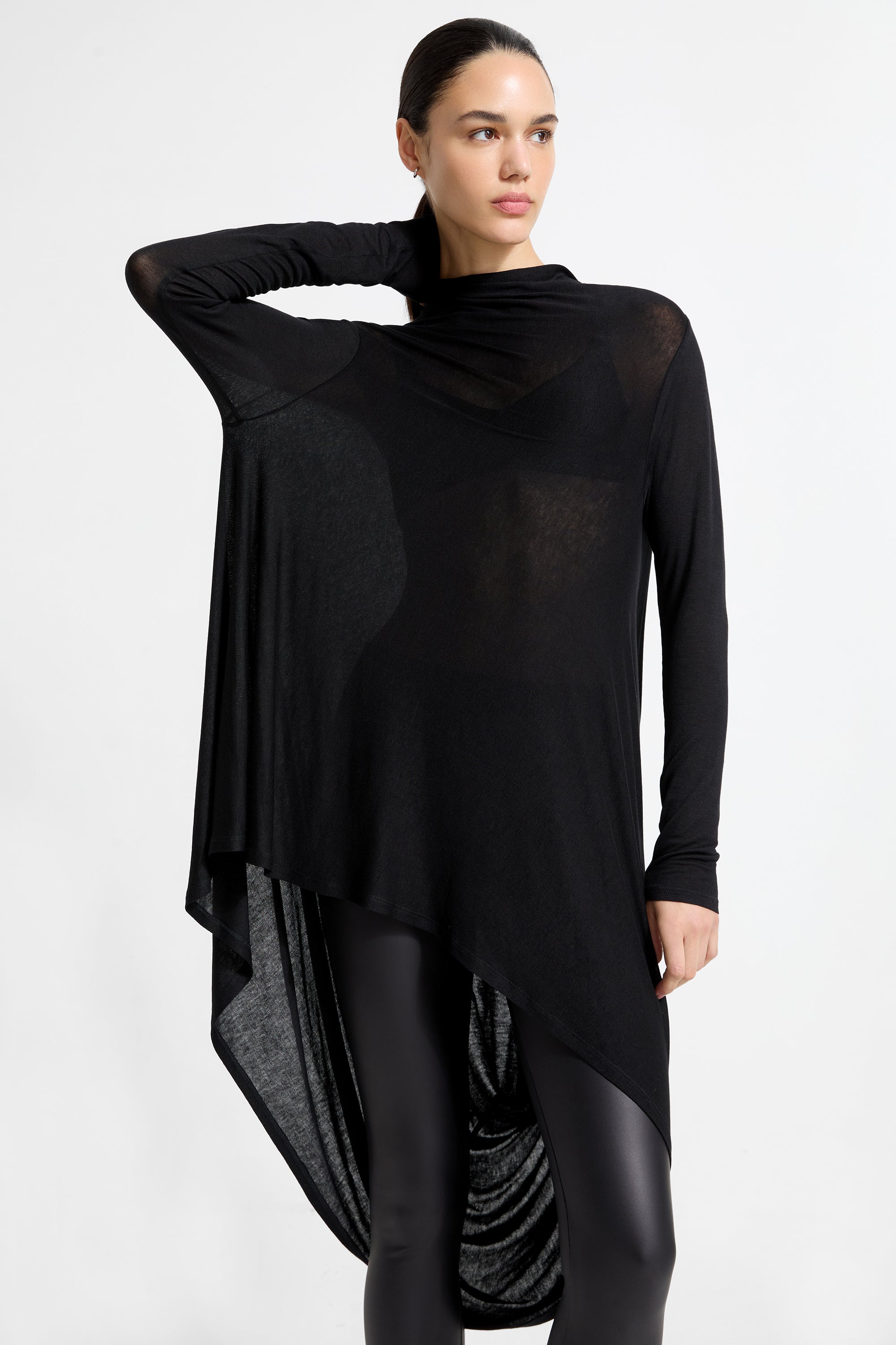 Asymmetric Mesh Accents | Sheer Tops and Dresses | Marcella NYC