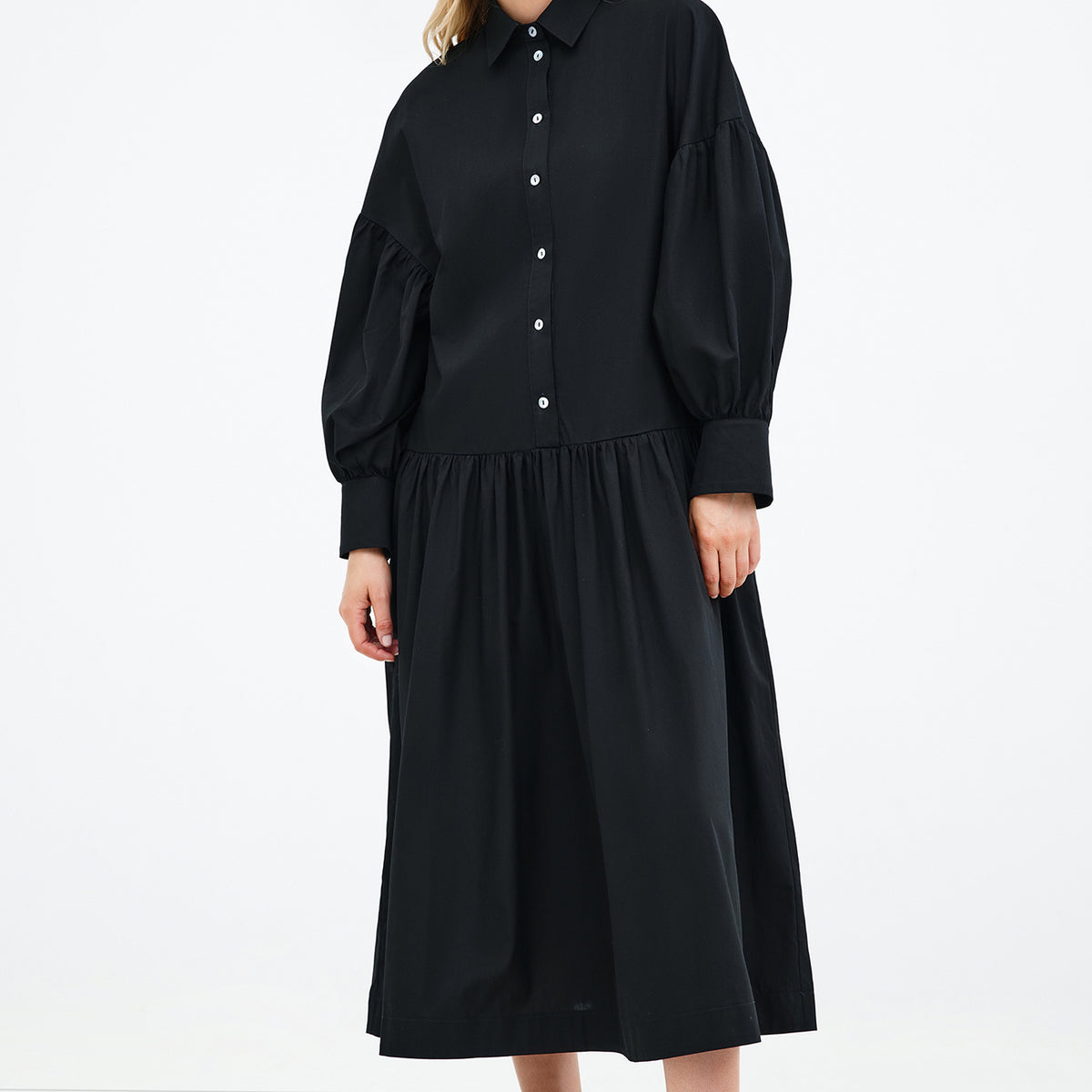 ada long sleeve midi dress ada khaki long sleeve midi dress Petal and Pup Women's Ainsley Long Sleeve  Midi Dress