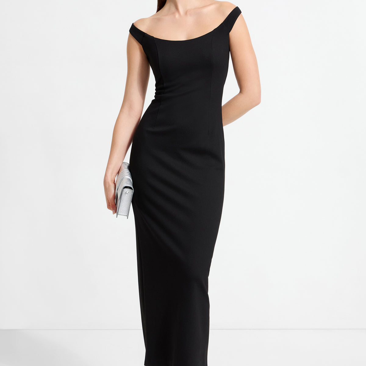 Marcella Women's Eliana Slit Dress - Black