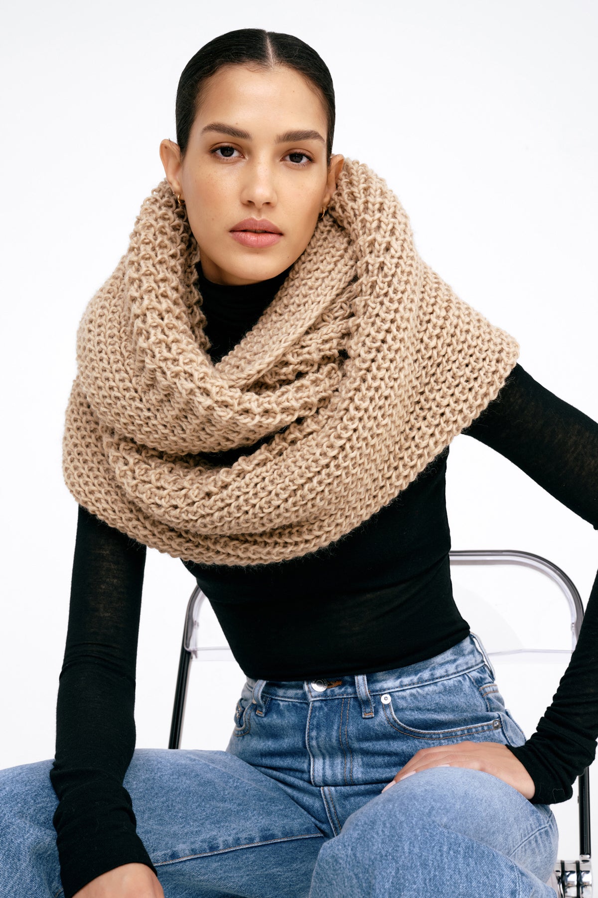 Chunky and Oversized Wool Scarves | Marcella