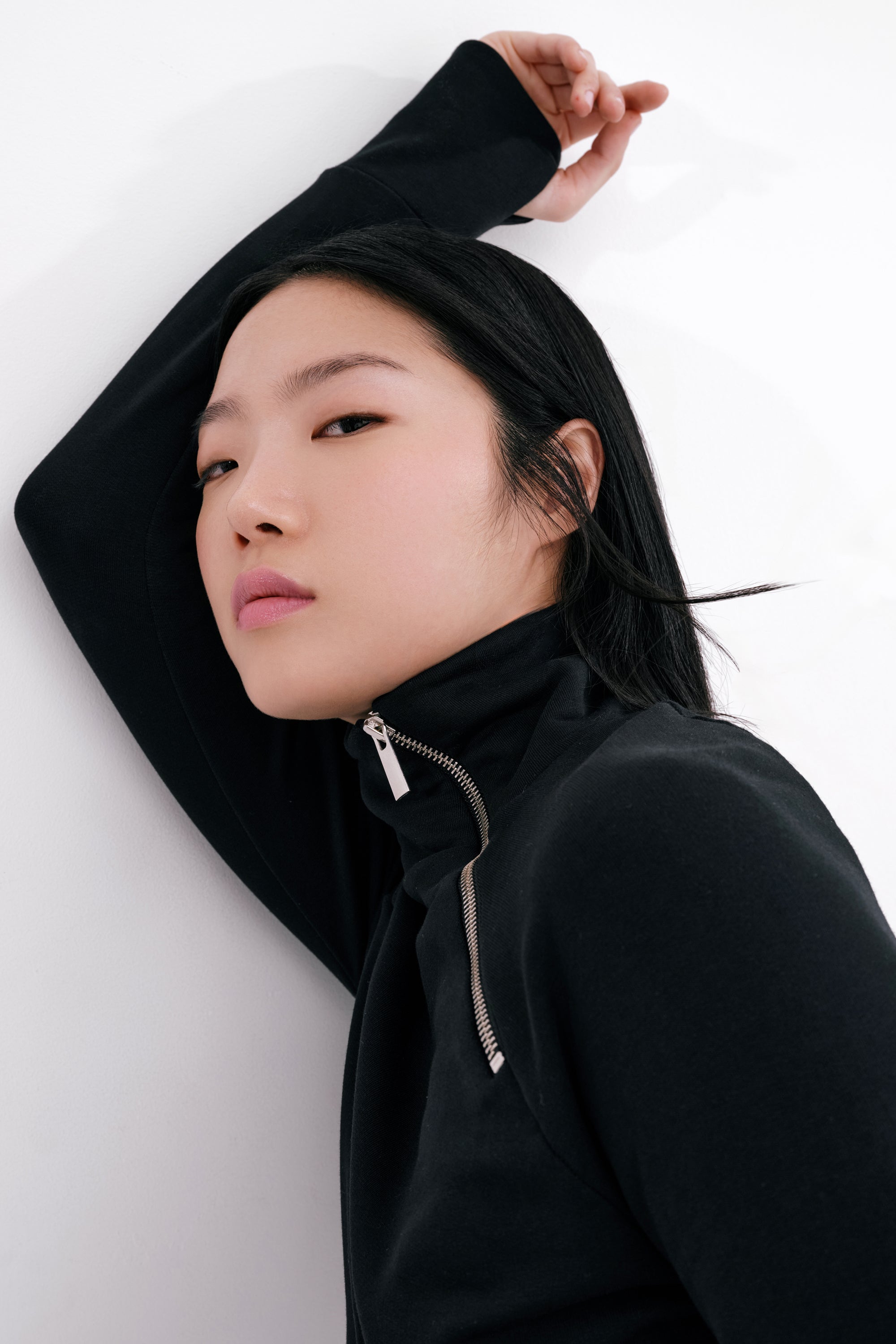 Women's Mock Neck Sweatshirt | Marcella
