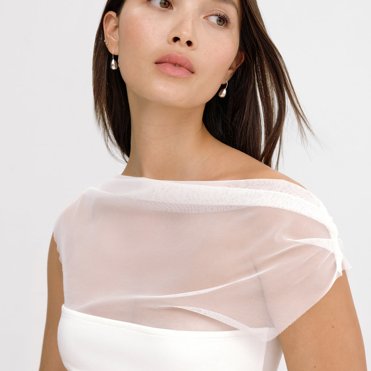 Marcella Women's Cabrini Top - Ivory/Cream - Size 3X
