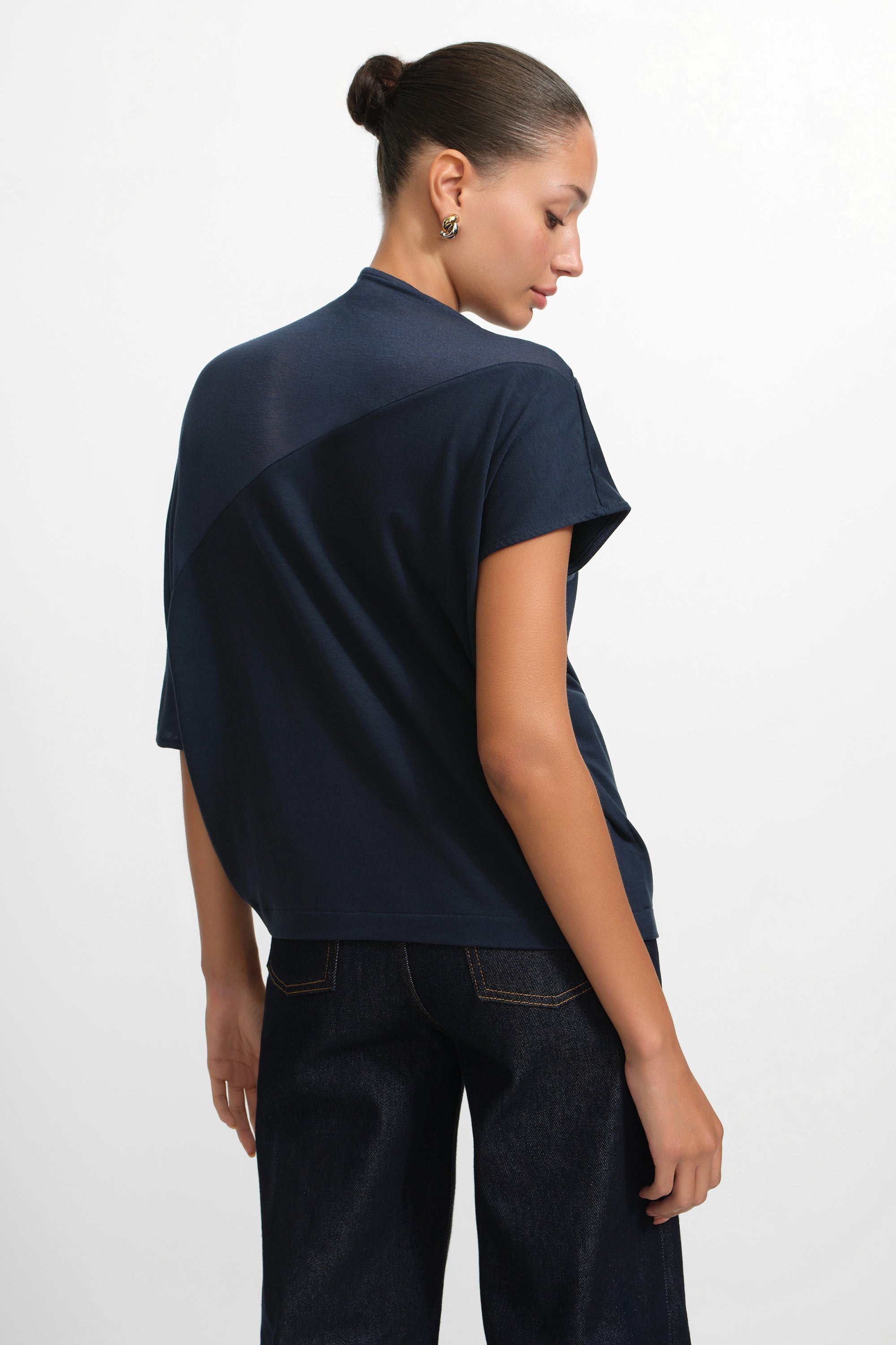 Women's Ariel Asymmetric Sheer Top | Marcella