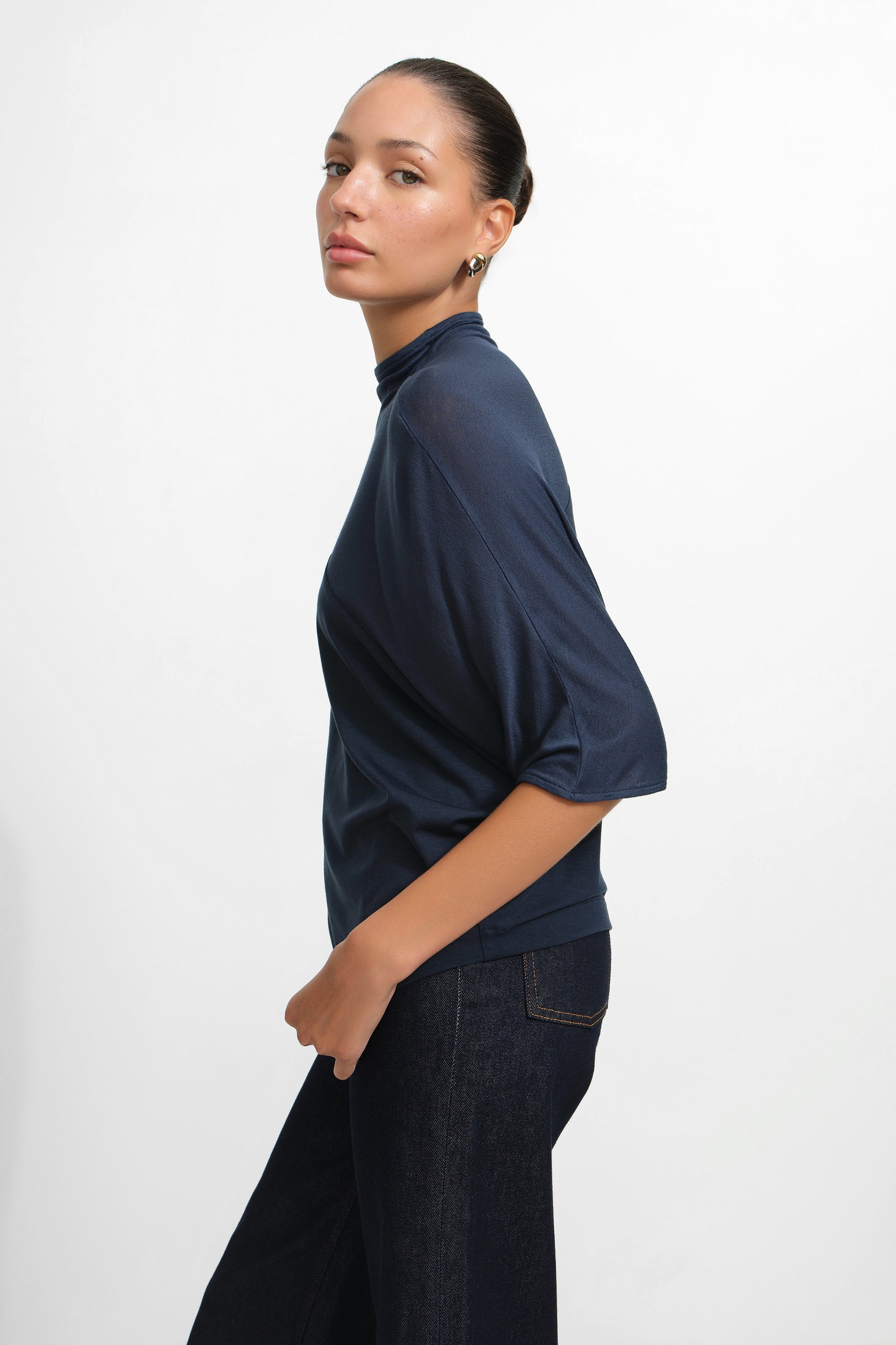 Women's Ariel Asymmetric Sheer Top | Marcella