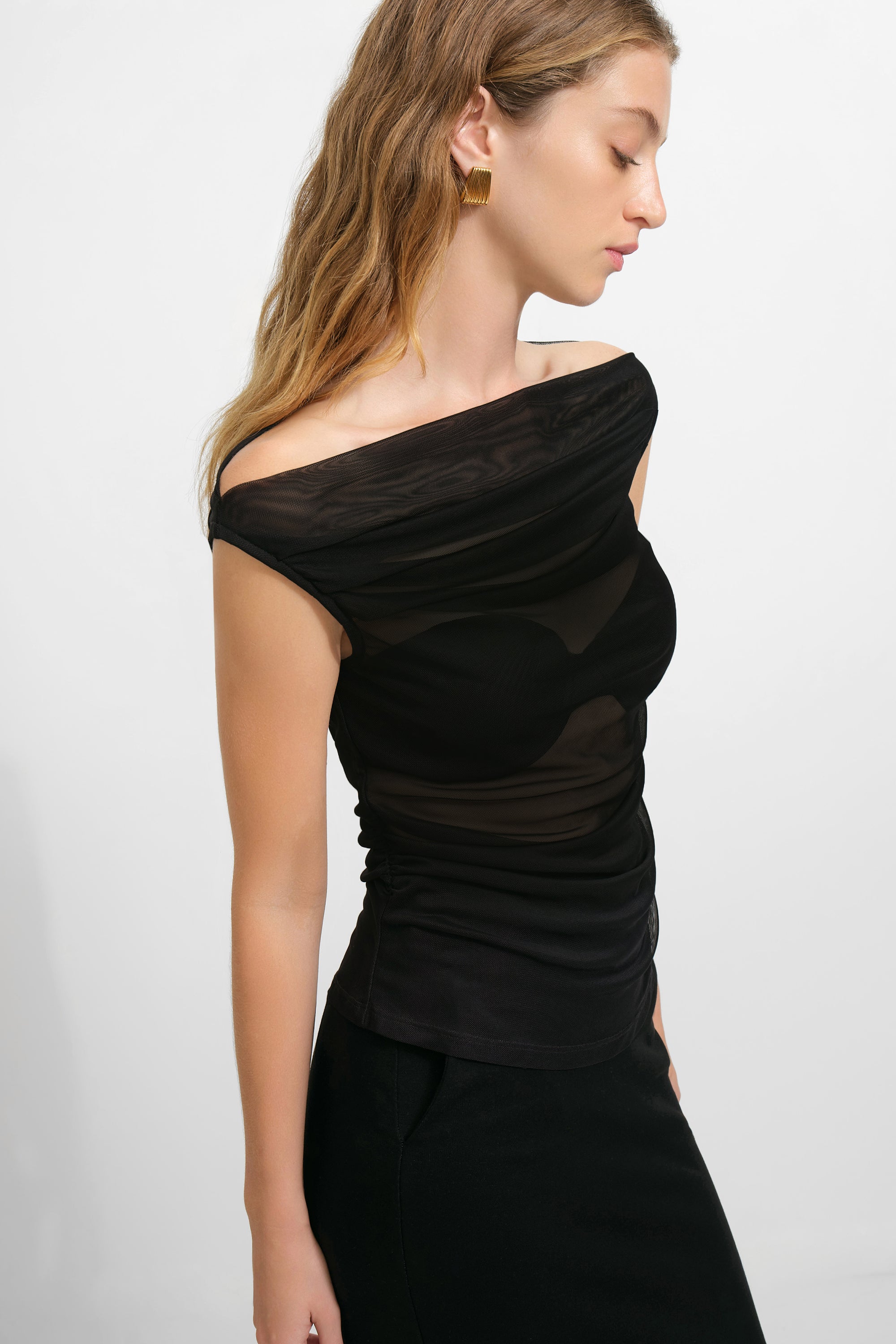 #Black Mesh