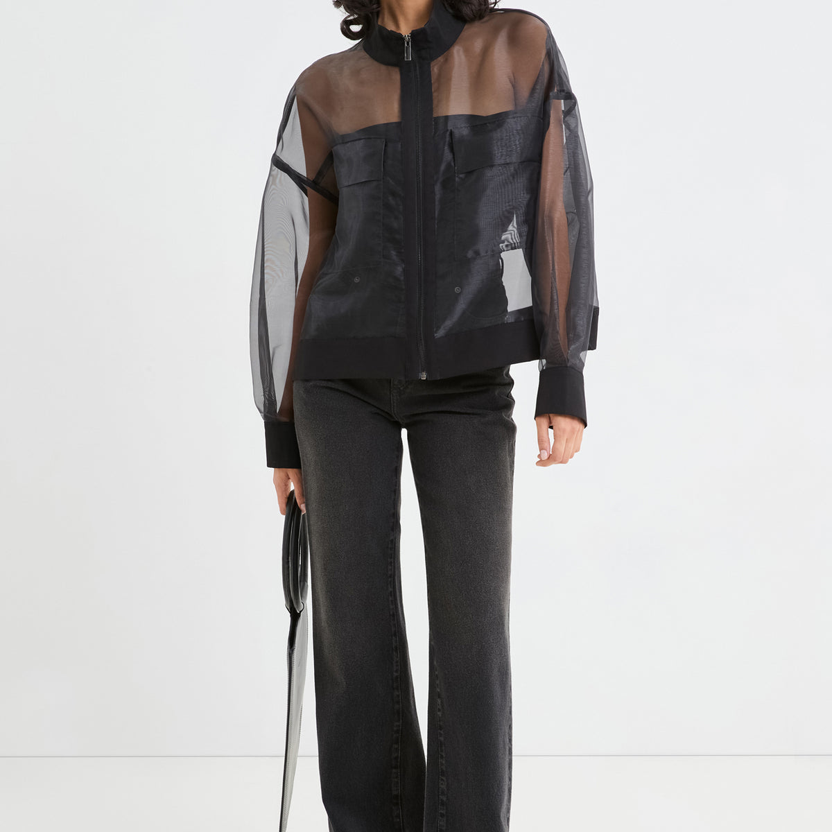 sheer black dress jacket Alexander by Daymor Classy Sheer Beaded Sheath Dress With Jacket 702105 4 / Blush*