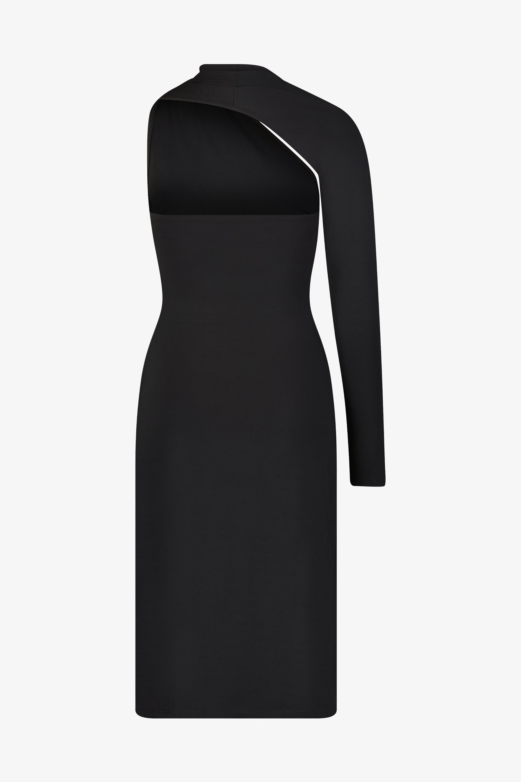 Marcella Women's Manhattan One Shoulder Midi Dress - Off White Marcella Women's Manhattan One Shoulder Midi Dress - Off White