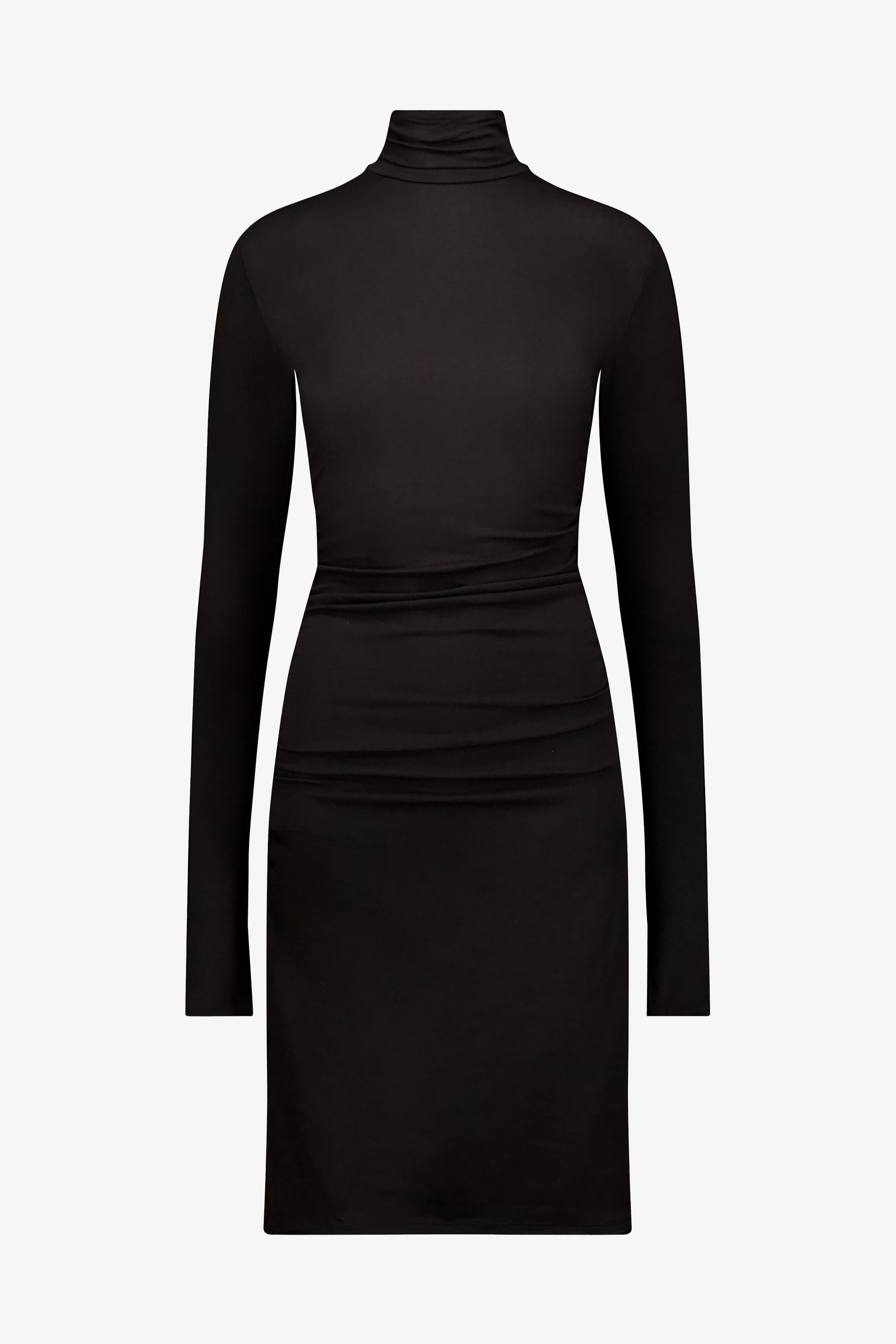 Marcella | Phoebe Long Sleeve Dress in Black | Women's Size 2XL | Sustainable European Jersey | Spring And Summer Clothing Marcella | Phoebe Long Sleeve Dress in Black | Women's Size 2XL | Sustainable European Jersey | Spring And Summer Clothing