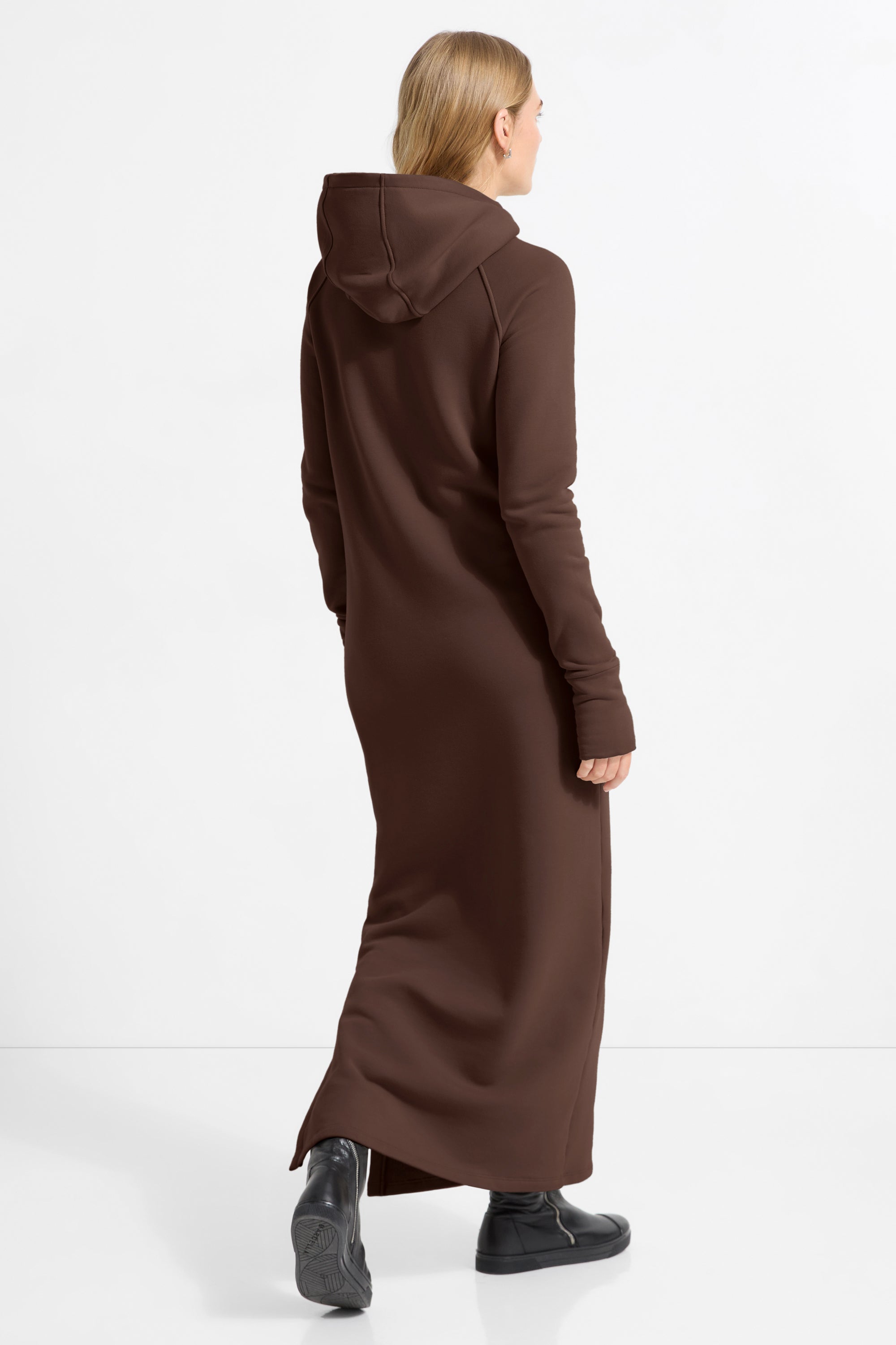 Breeze Vape Discontinued Michigan Marcella | Tompkins Long Sleeve Sweatshirt Dress in Espresso | Women's Size Breeze Vape Discontinued Michigan Marcella | Tompkins Long Sleeve Sweatshirt Dress in Espresso | Women's Size