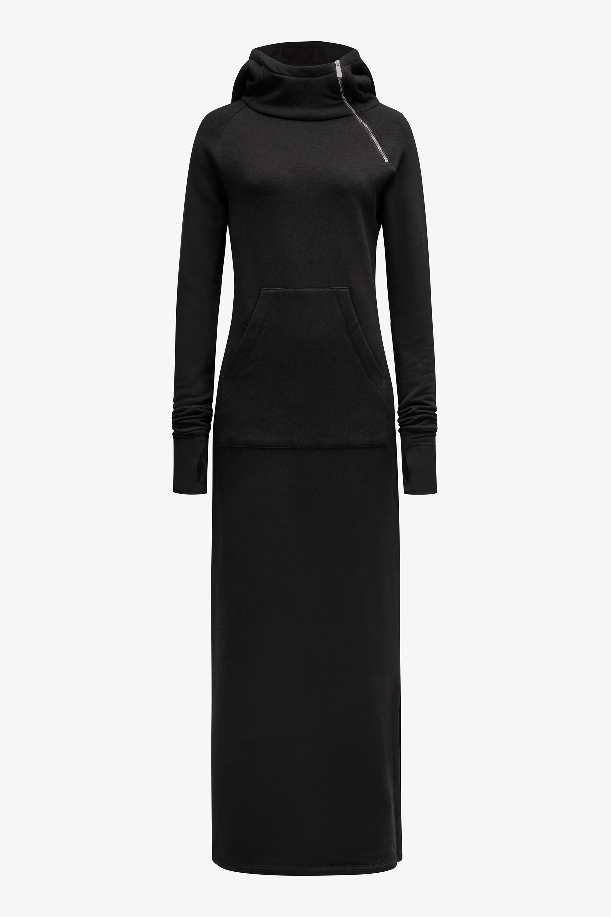 Women's Black Sweatshirt Dress | Marcella