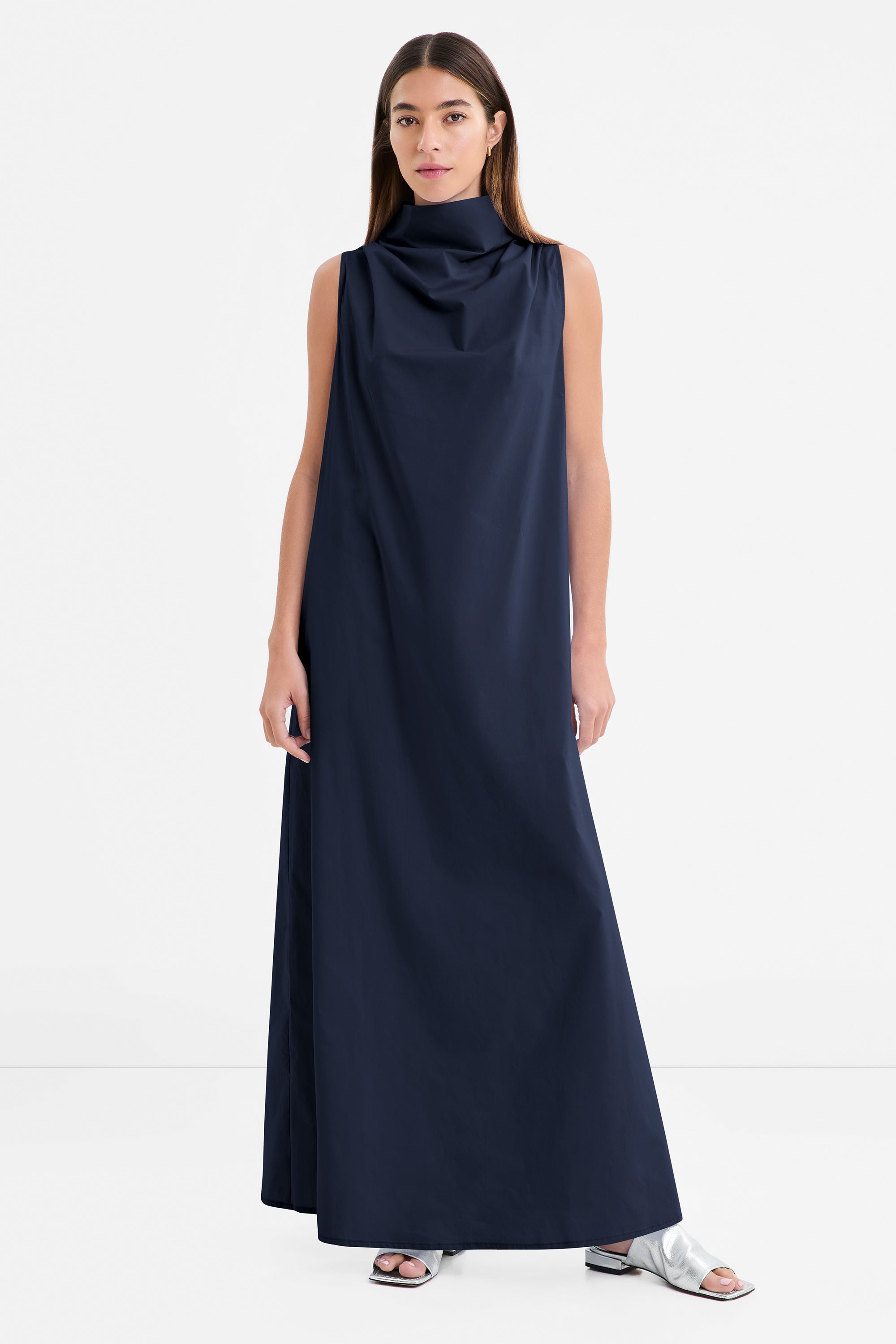 princess polly baby blue dress Rick Owens Chalice Gown | Brown main image 0