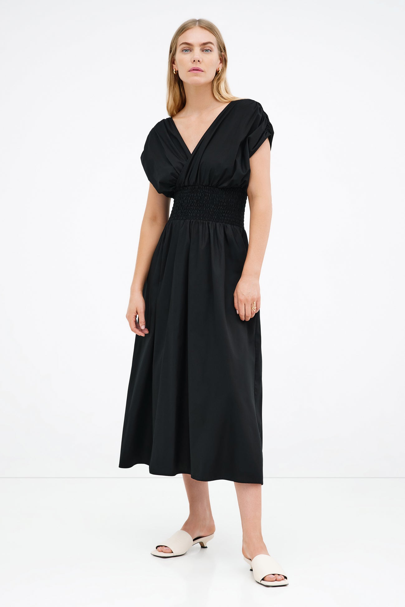 【SIENNE】 Marcela Dress / 追跡付 Marcela Dress (Ivory) - sienne