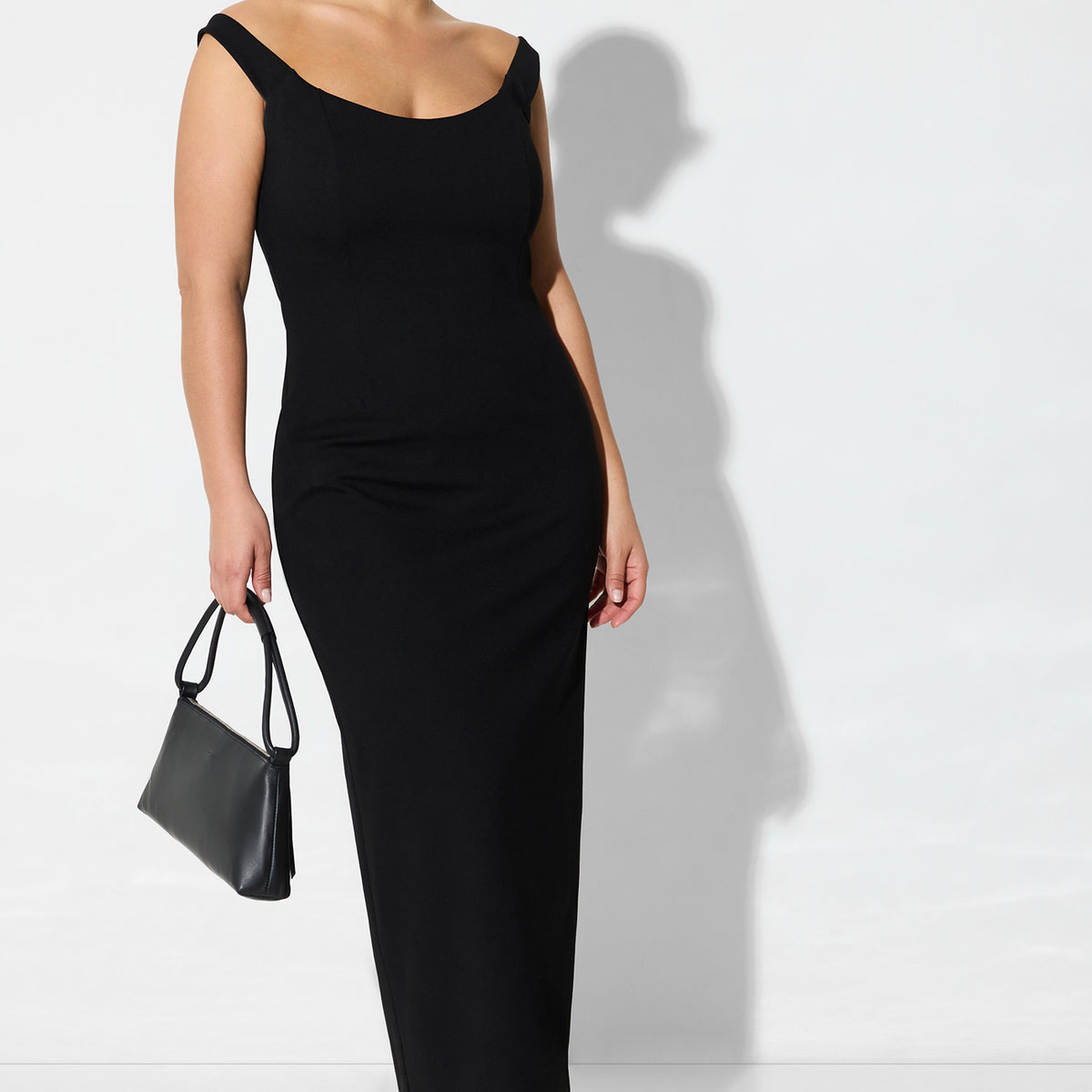 Marcella | Eliana Slit Dress in Pink | Women's Size Large | Ponte