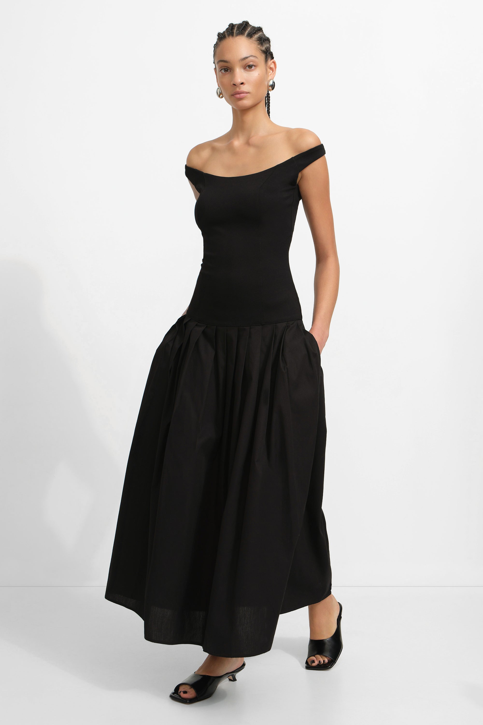 Women's Off-Shoulder Maxi Dress | Marcella Women's Off-Shoulder Maxi Dress | Marcella