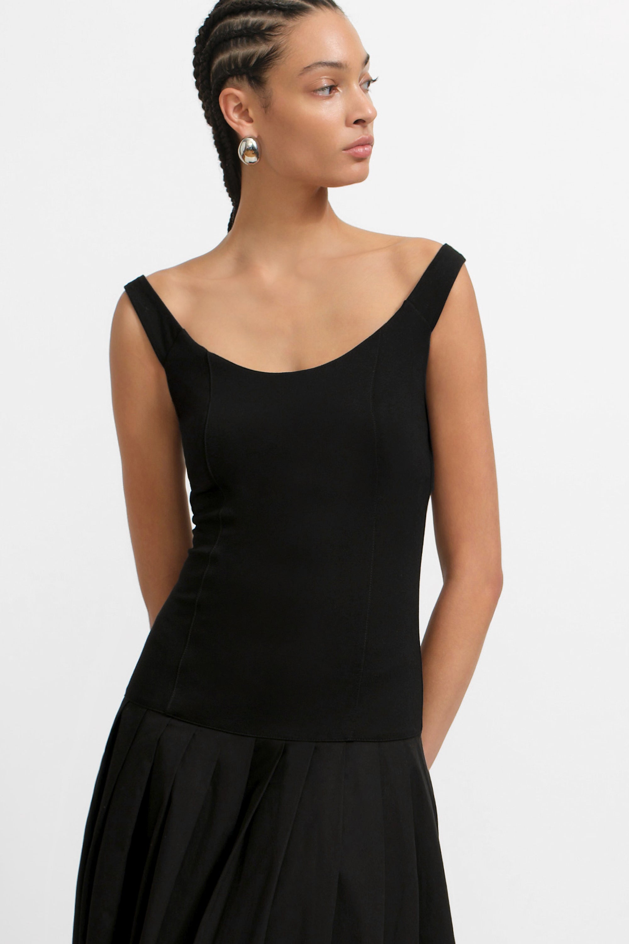 Marcella | Selene Dress in Black | Women's Size Large | Ponte | Spring And Summer Clothing Marcella | Selene Dress in Black | Women's Size Large | Ponte | Spring And Summer Clothing