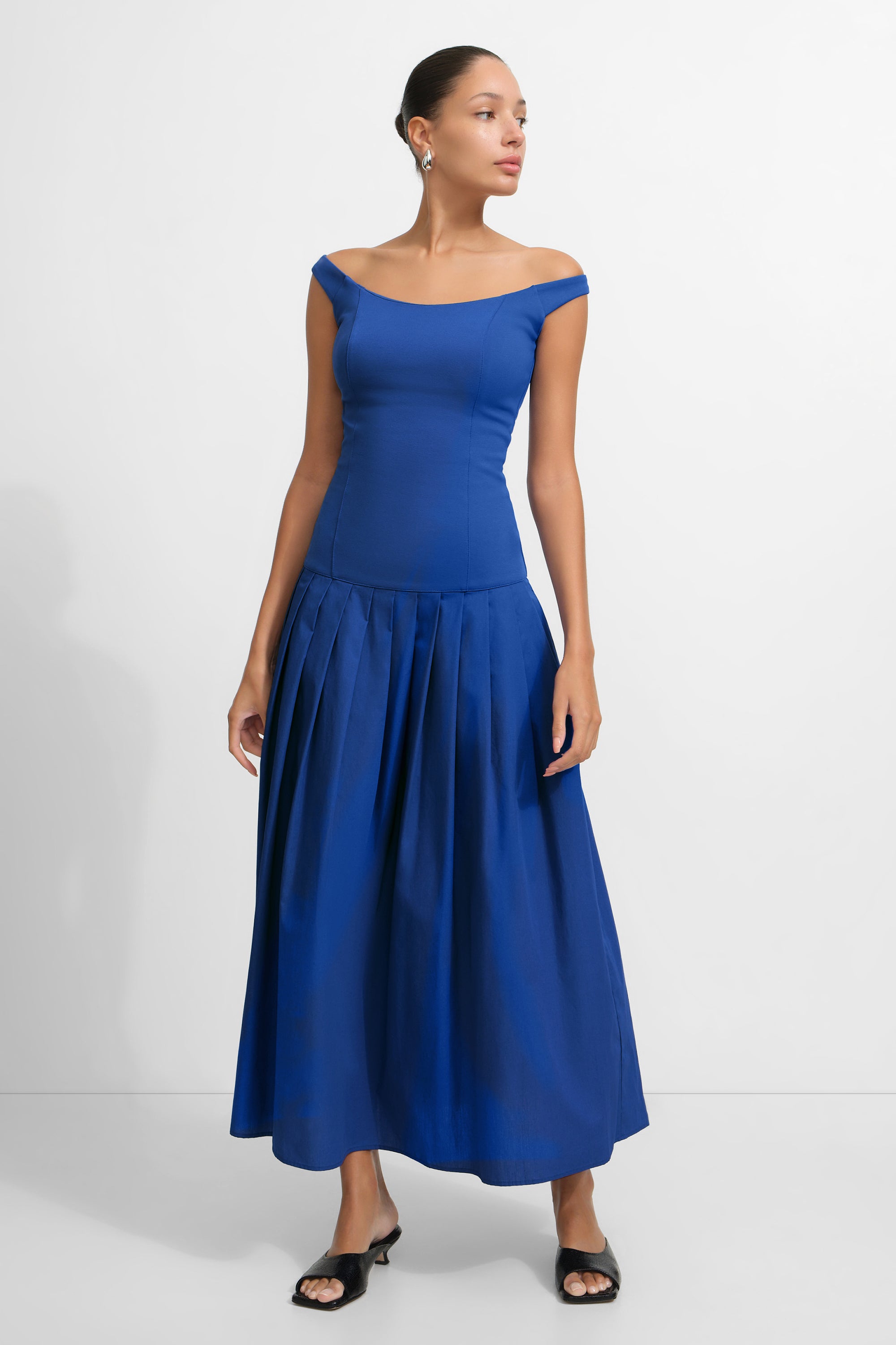 Marcella | Selene Dress in Cobalt | Women's Size 2XL | Ponte | Spring And Summer Clothing Marcella | Selene Dress in Cobalt | Women's Size 2XL | Ponte | Spring And Summer Clothing