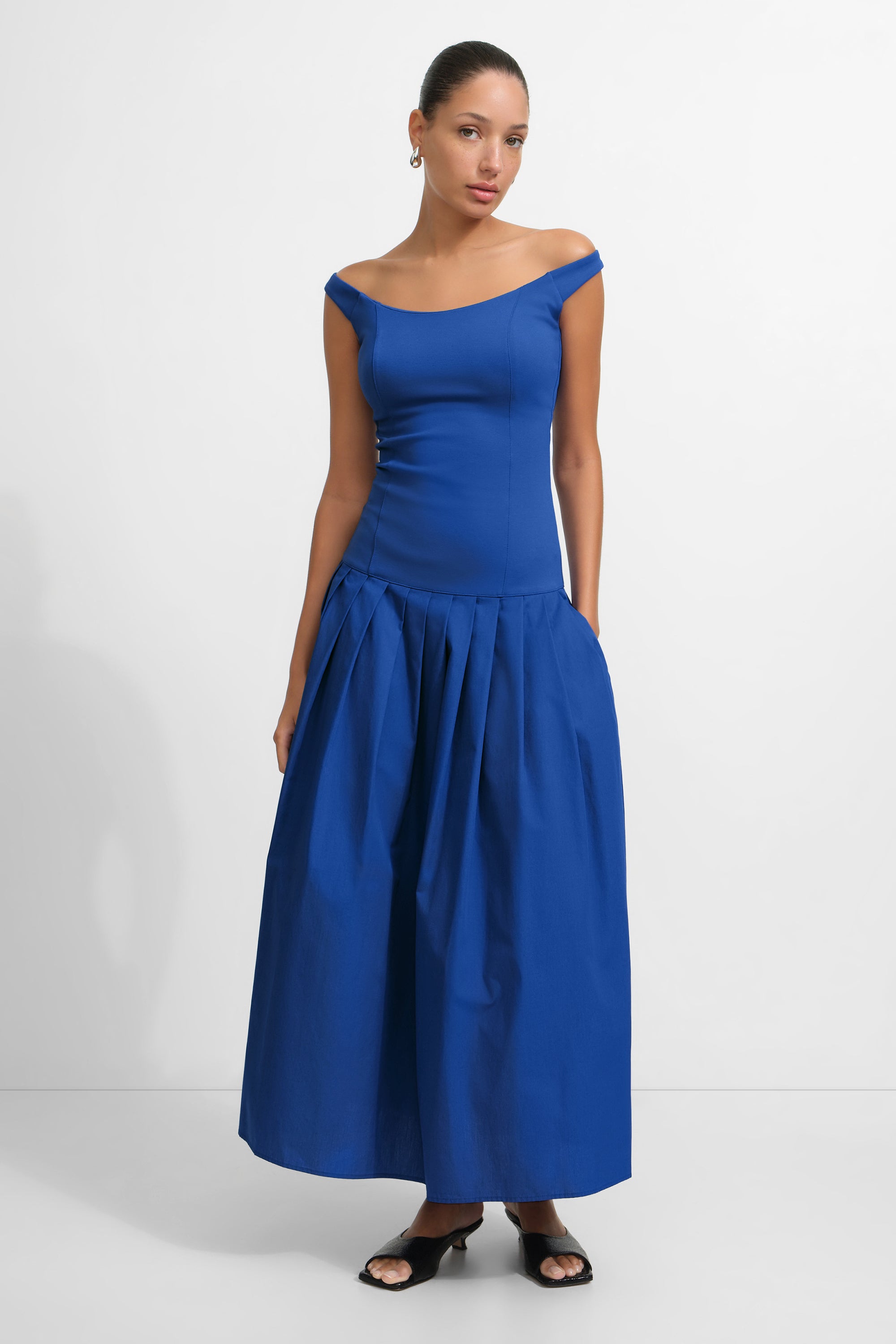 Marcella | Selene Dress in Cobalt | Women's Size 2XL | Ponte | Spring And Summer Clothing Marcella | Selene Dress in Cobalt | Women's Size 2XL | Ponte | Spring And Summer Clothing