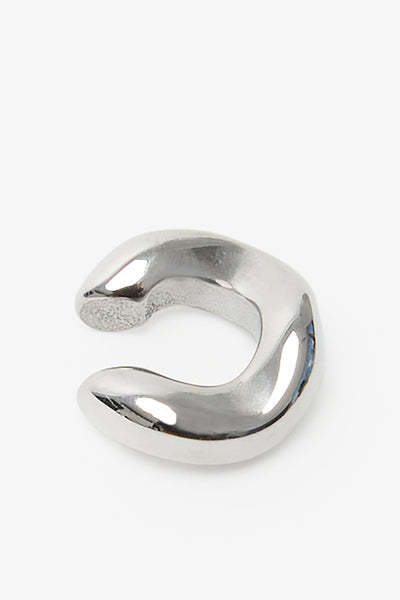 M.H　Aurelie Abstract Silver Ear Cuff Earring - Chrysalis Ear Cuff | Marcella