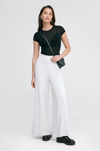 High-Waist Light Grey Sweatpants - Easton Sweatpants | Marcella