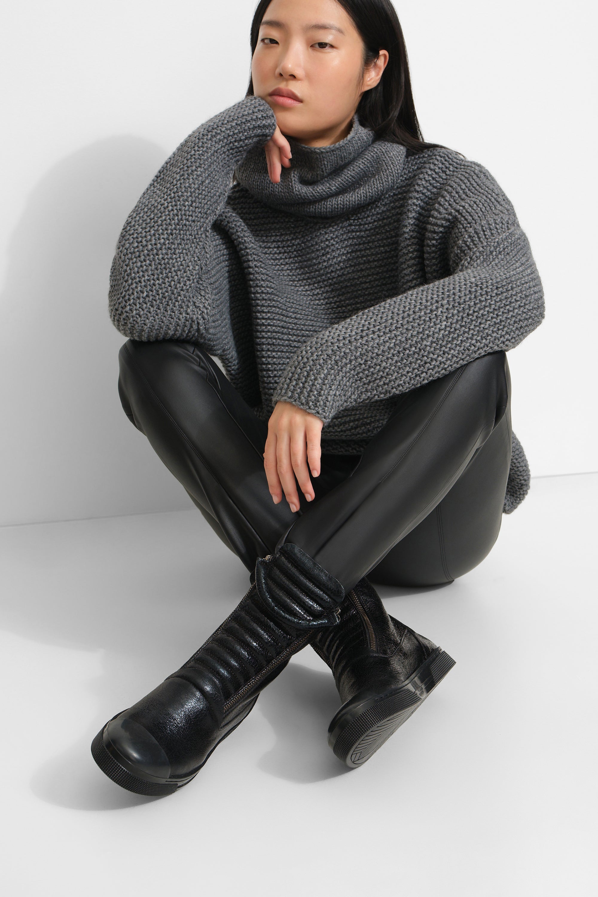 women's casual sneaker boots