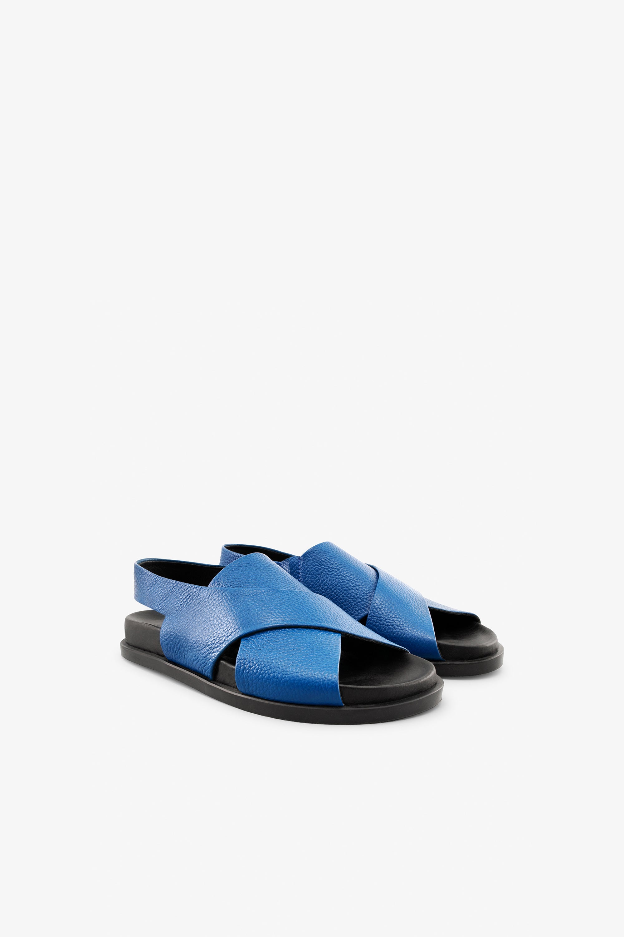 Heidi Sandals | European Leather Wide-Strap Sandals