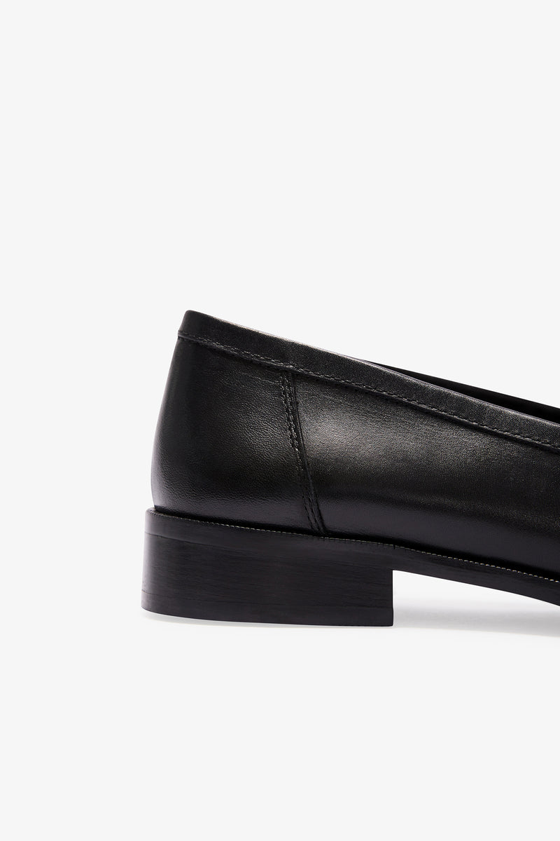 D-Academy Loafer Black Brushed Calfskin