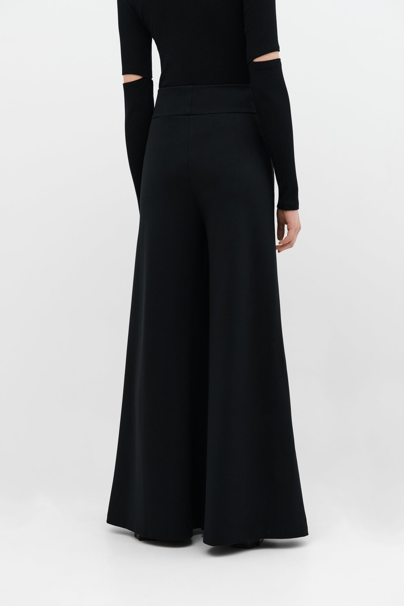 Black Extra-Wide Full-Length - Georgia Pants | Marcella