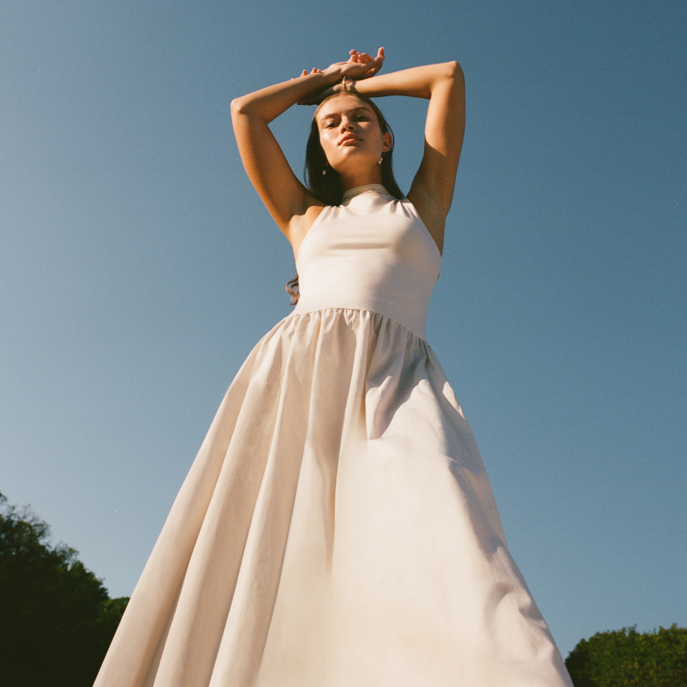 white christmas dresses A1421