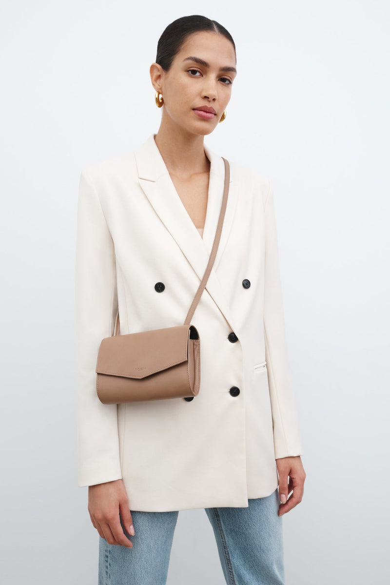 Beige bag crossbody on sale