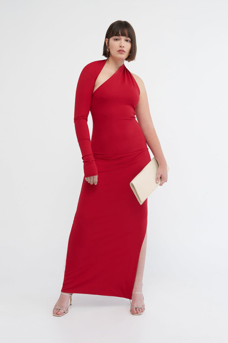Red petite evening gowns hotsell