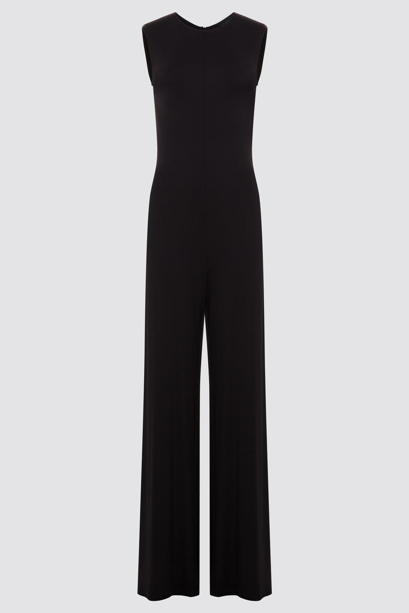 Low-Maintenance Black One-Piece - Whitney Jumpsuit | Marcella