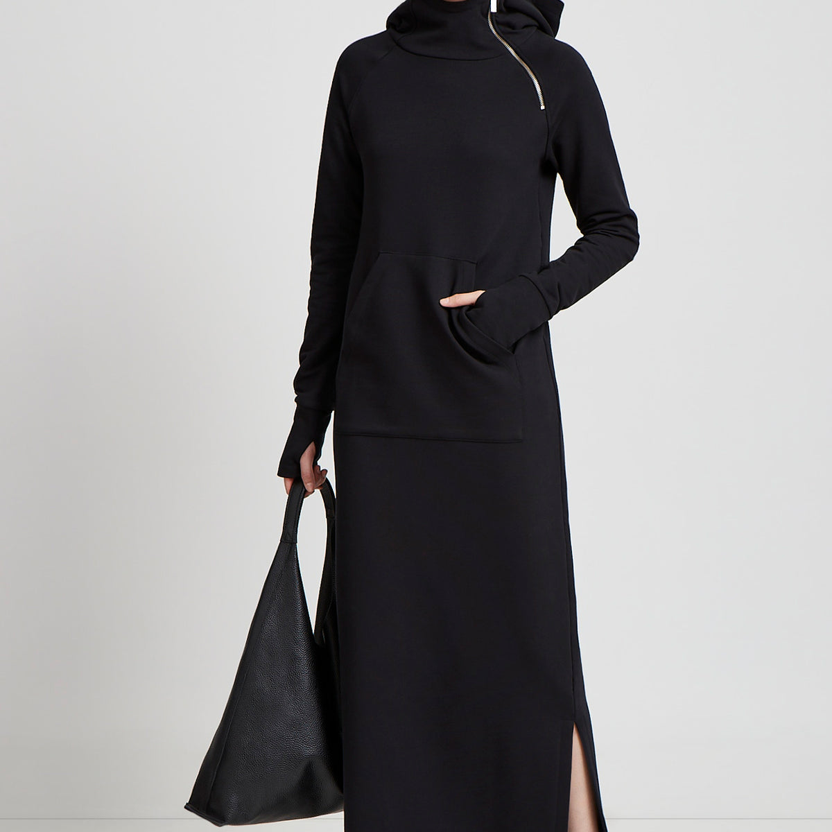 Marcella Women's Tompkins Sweatshirt Dress - Black