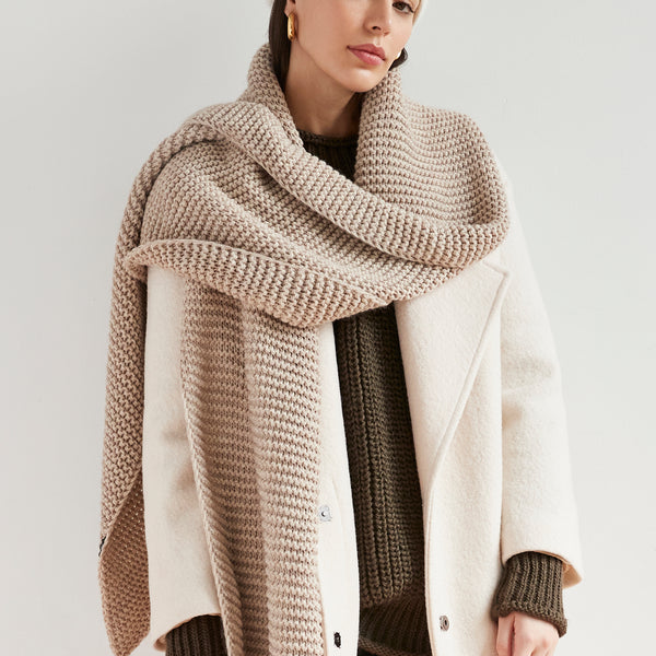 WRAY lounge WOOL KNIT WRAP SCARFストール 楽天市場】【楽天1位】ウールニットラップストール グレー 大判