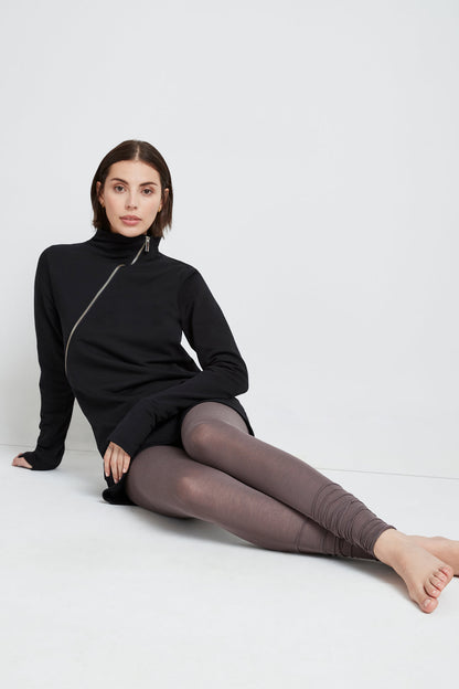 Anthracite Silky Soft - Alice Sheer Tights | Marcella
