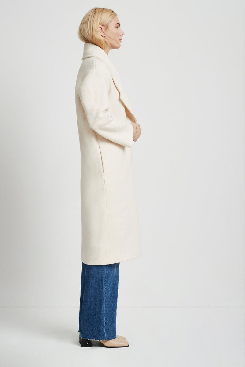 Elizabeth cheap wool coat